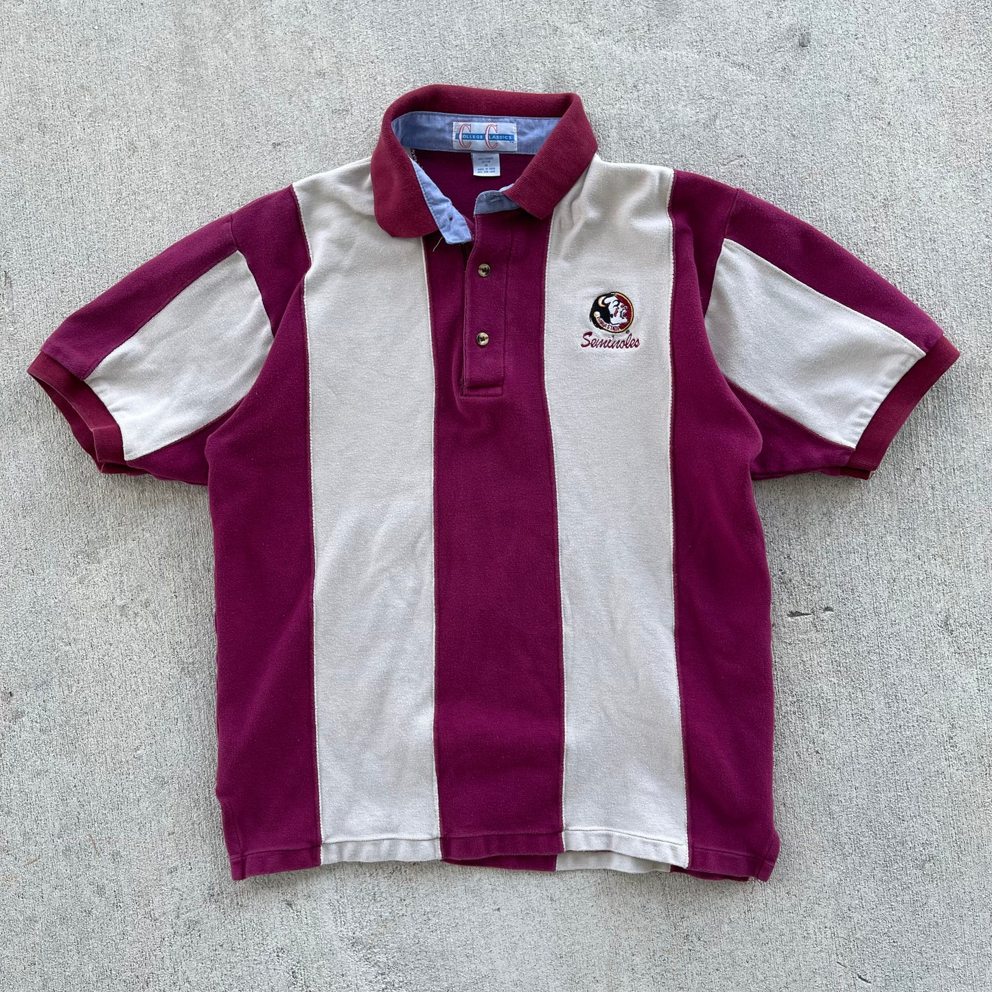 (M) 90s Florida State University Seminoles Polo