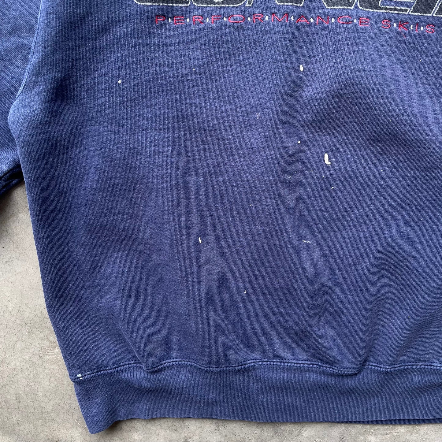 (M) 90s Connelly Skis Heavyweight Paint Splattered Crewneck