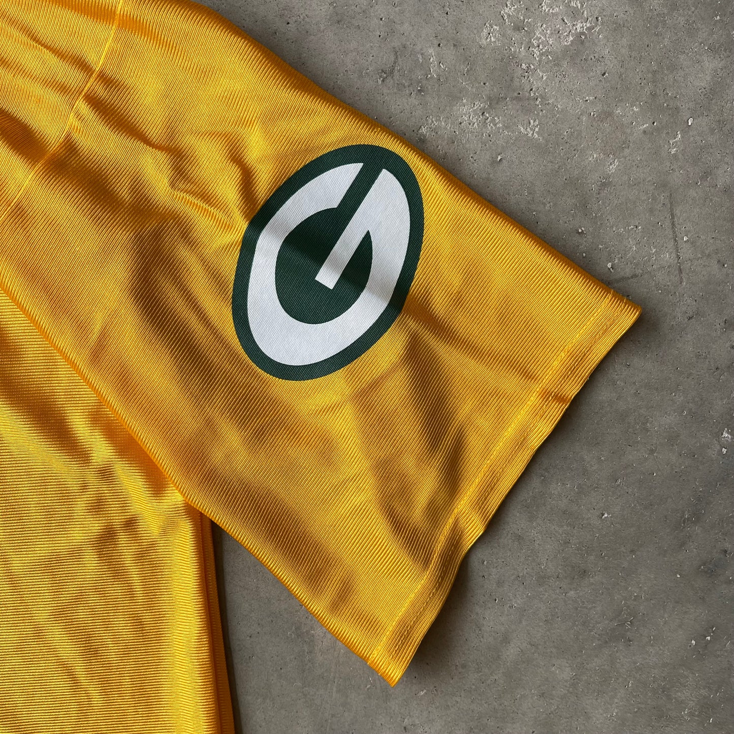 (L) 00s Green Bay Packers Aaron Rodgers Football Jersey