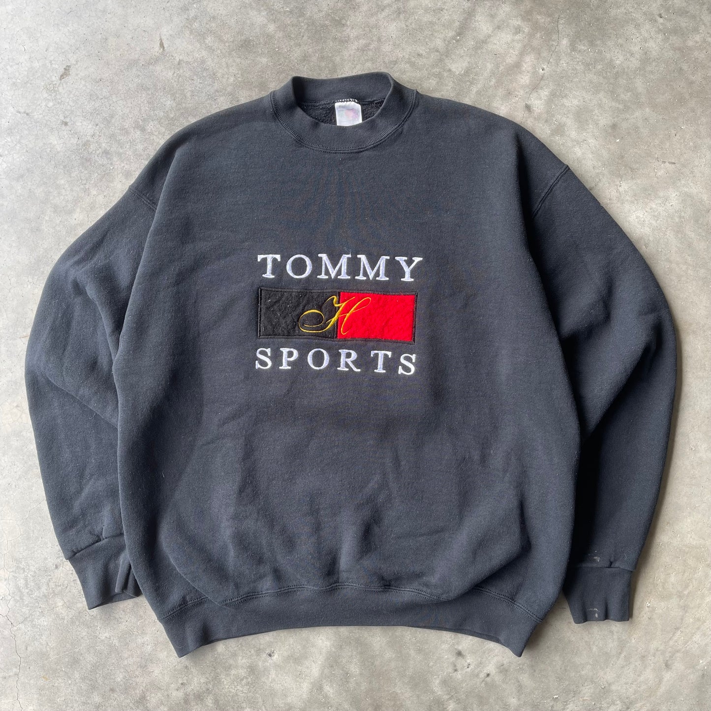 (L) 90s Tommy Hilfiger Sports Replica Crewneck