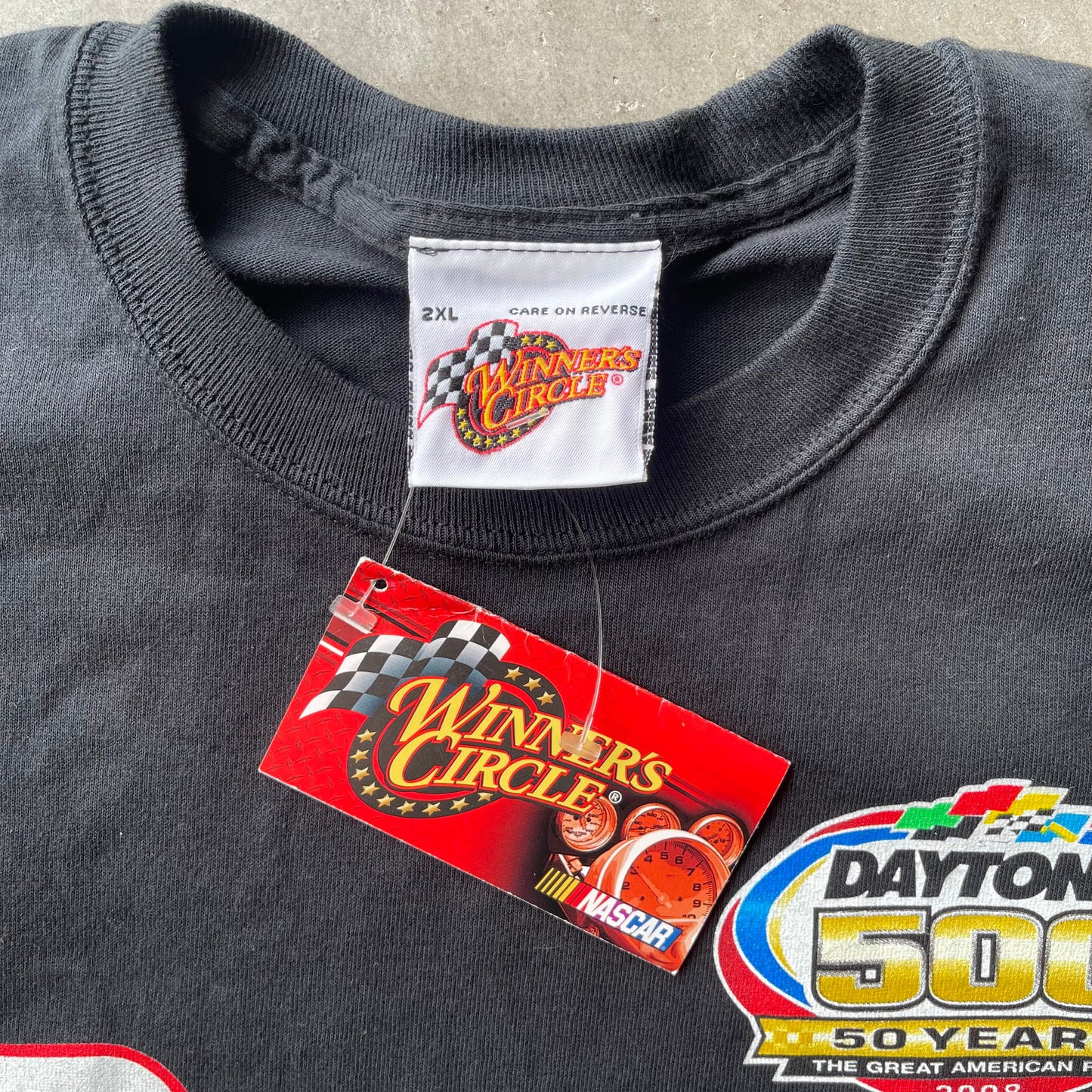 (2XL) 08' Nascar Daytona 500 Dale Earnhardt Graphic Tee
