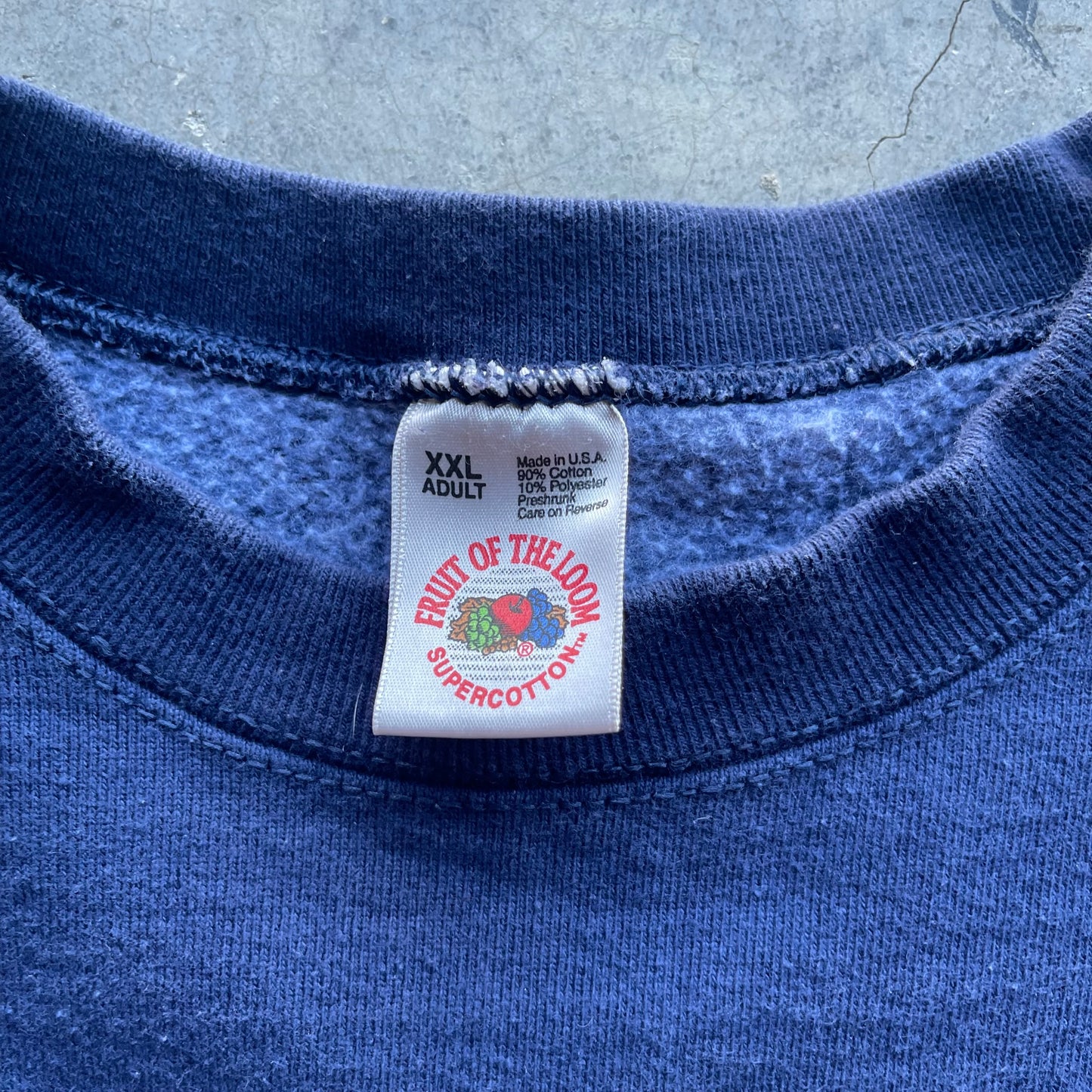 (2XL) 90s San Antonio Heavyweight Crewneck