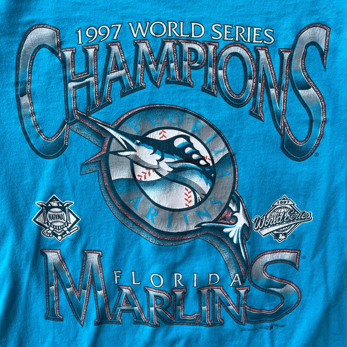 (M) ‘97 Florida Marlins MLB World Series Champions Graphic Tee