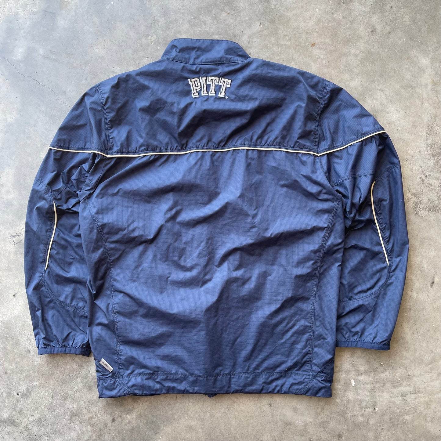 (L/XL) Nike University of Pittsburgh Pitt Panthers Windbreaker Full Zip Jacket