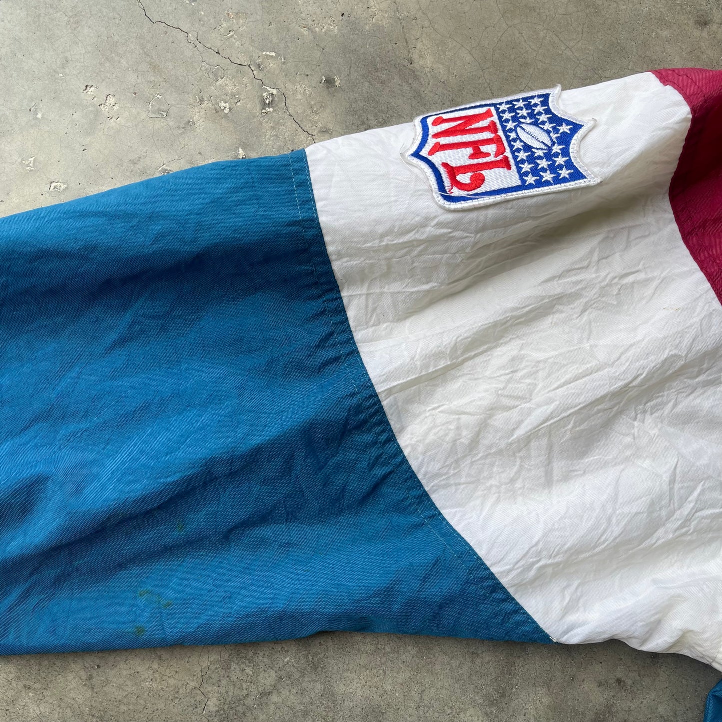 (L) ‘92 NFL Super Bowl 27 Rose Bowl Apex One Jacket Dallas Cowboys Windbreaker