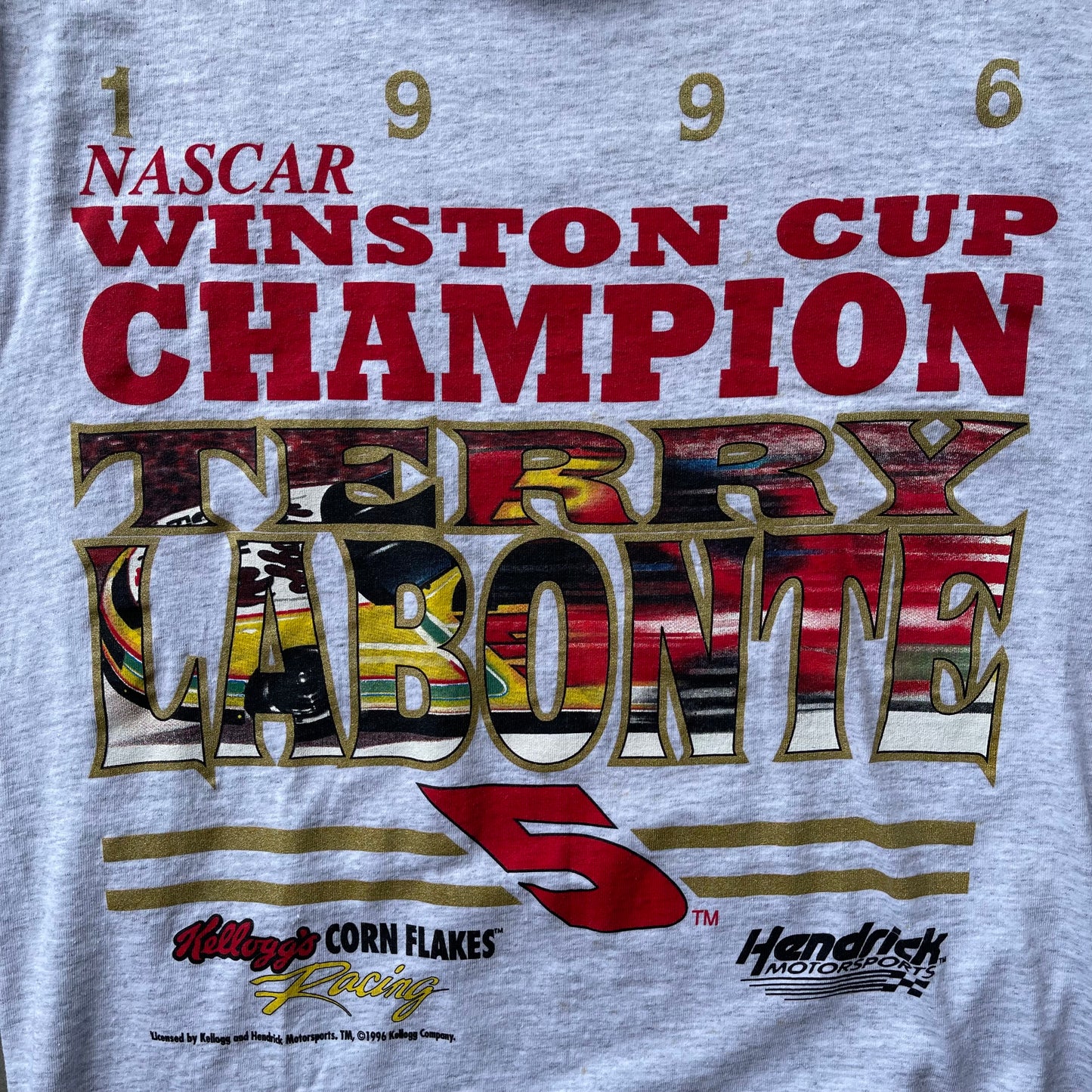 (L) ‘96 Nascar Winston Cup Champion Terry Labonte Graphic Tee