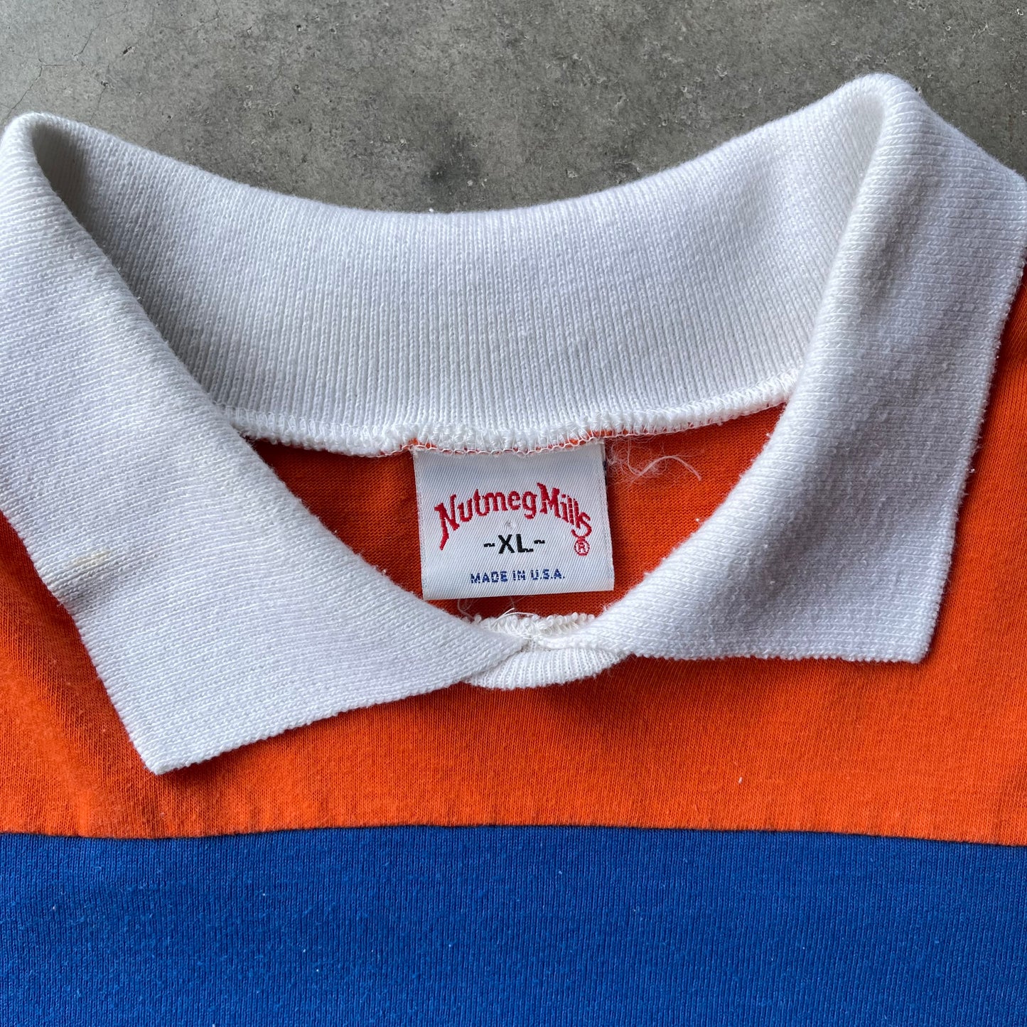 (L/XL) 90s University of Florida Gators Long Sleeve Collared Tee
