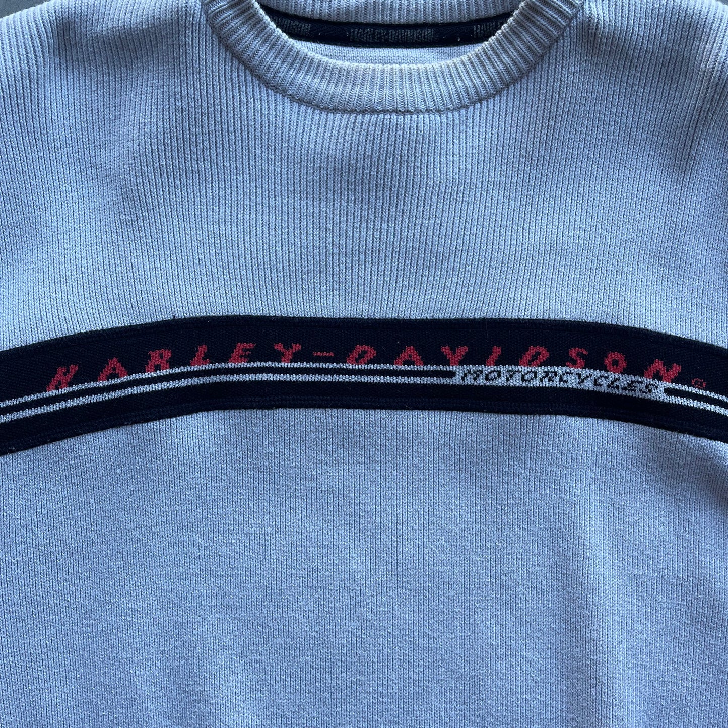 (M/L) Vintage Harley Davidson Crewneck Knit Sweater
