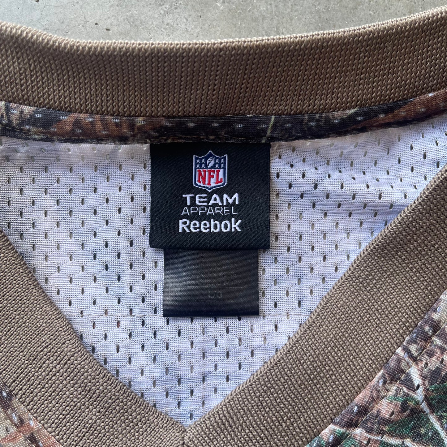 (L) RealTree Hunting Camo Peyton Manning #18 Mesh Football Jersey