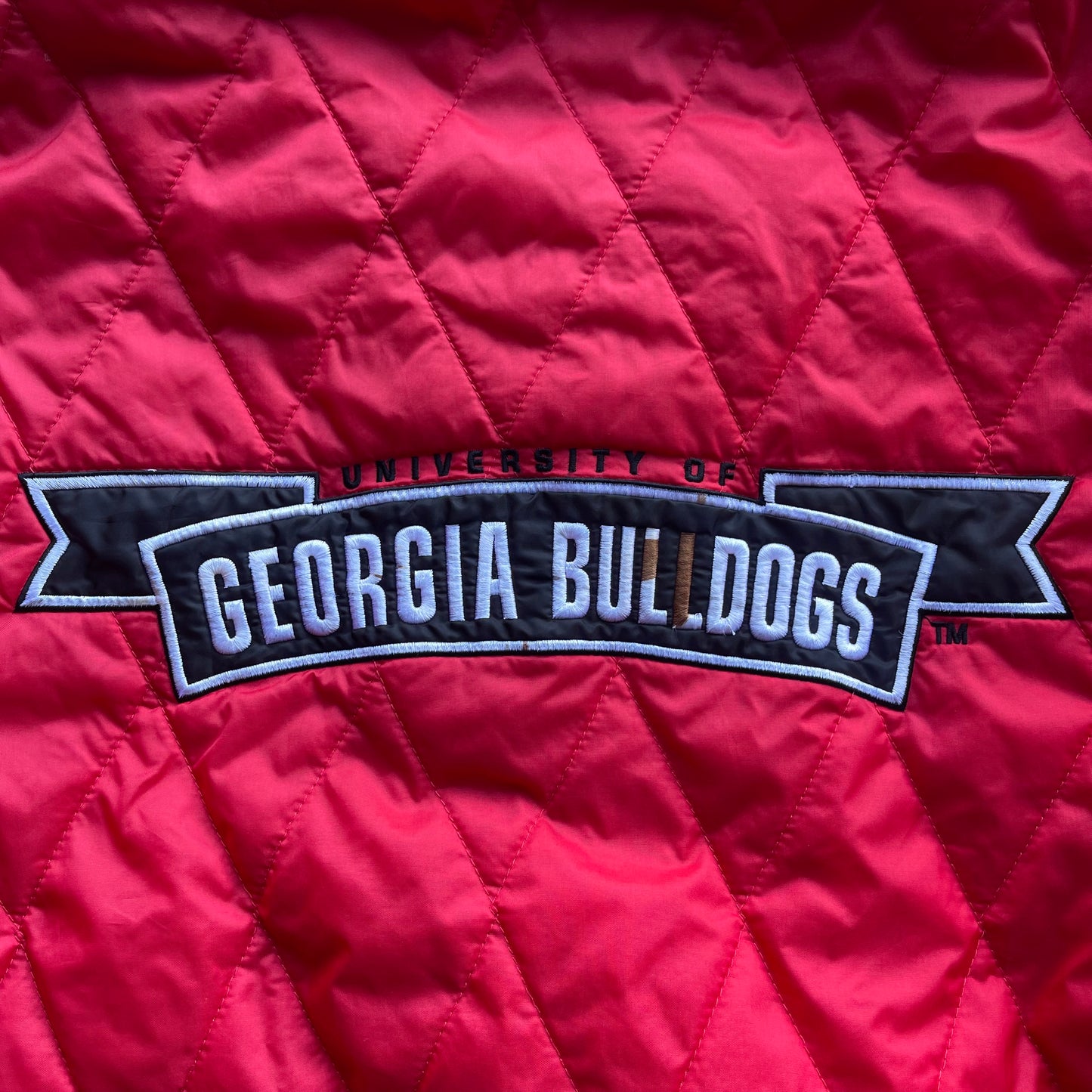(XL) Vintage University of Georgia Bulldogs Jacket