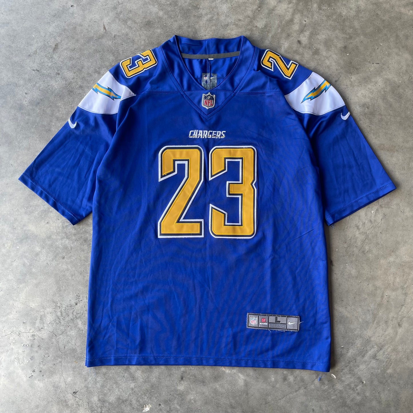 (L/XL) 00s San Diego Chargers "Quentin Jammer" Football Jersey