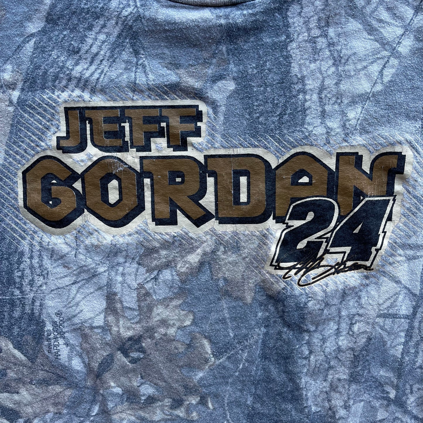 (XL) '00s Jeff Gordon Nascar Hunting Camo Tee