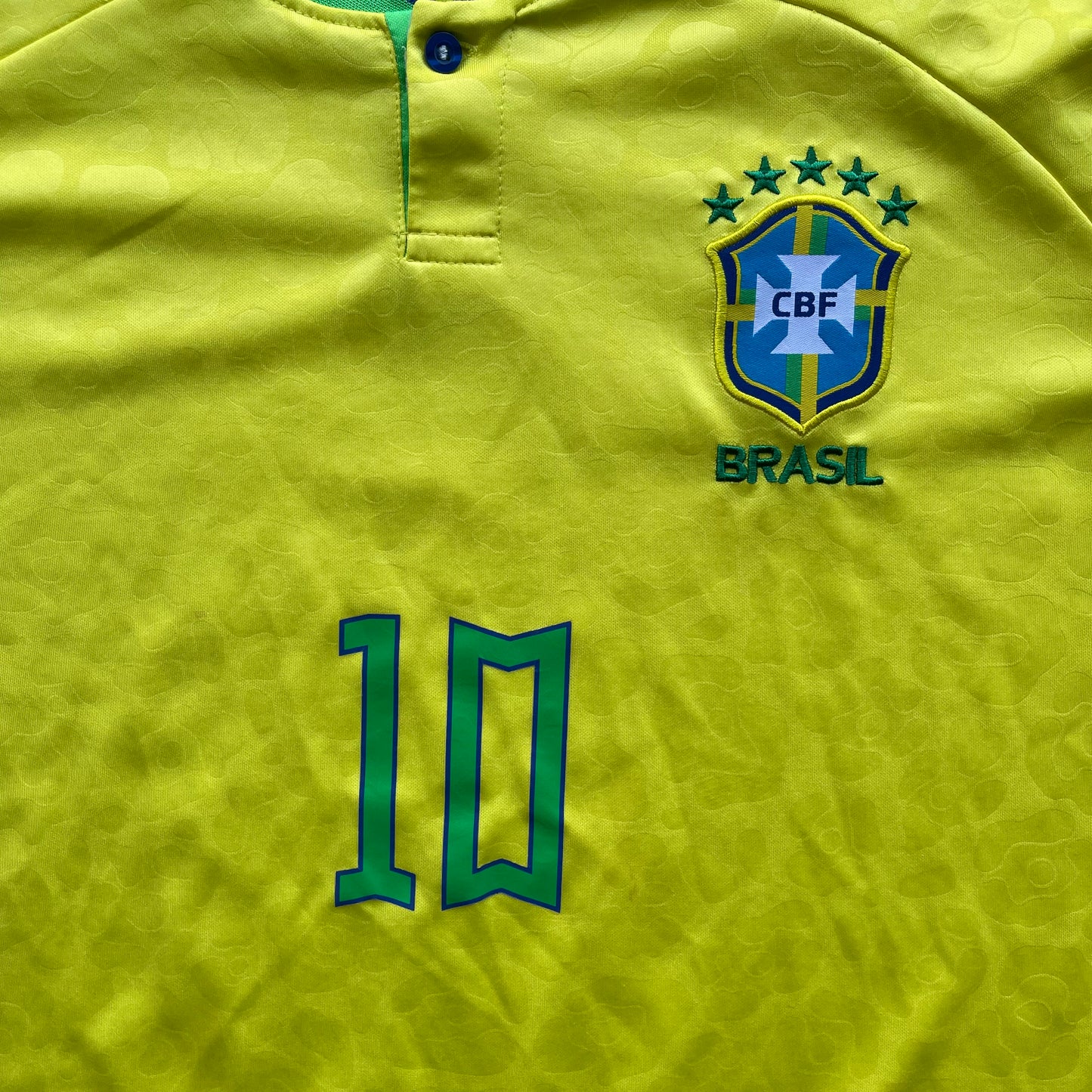 (L) Neymar Brasil Soccer Jersey