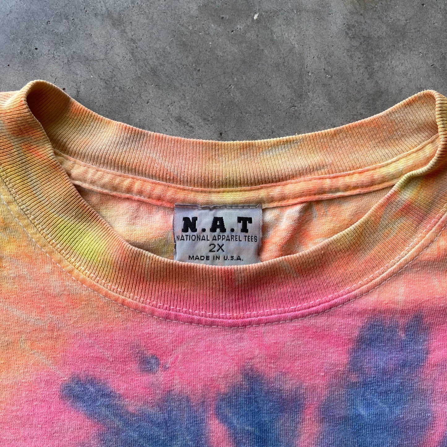 (2XL) ‘01 Bike Week Tie Dye Graphic Tee