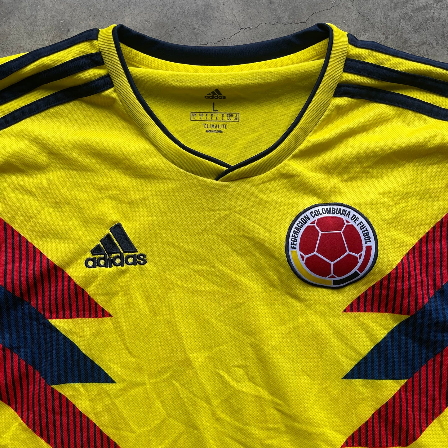 (L) Colombia Soccer Jersey