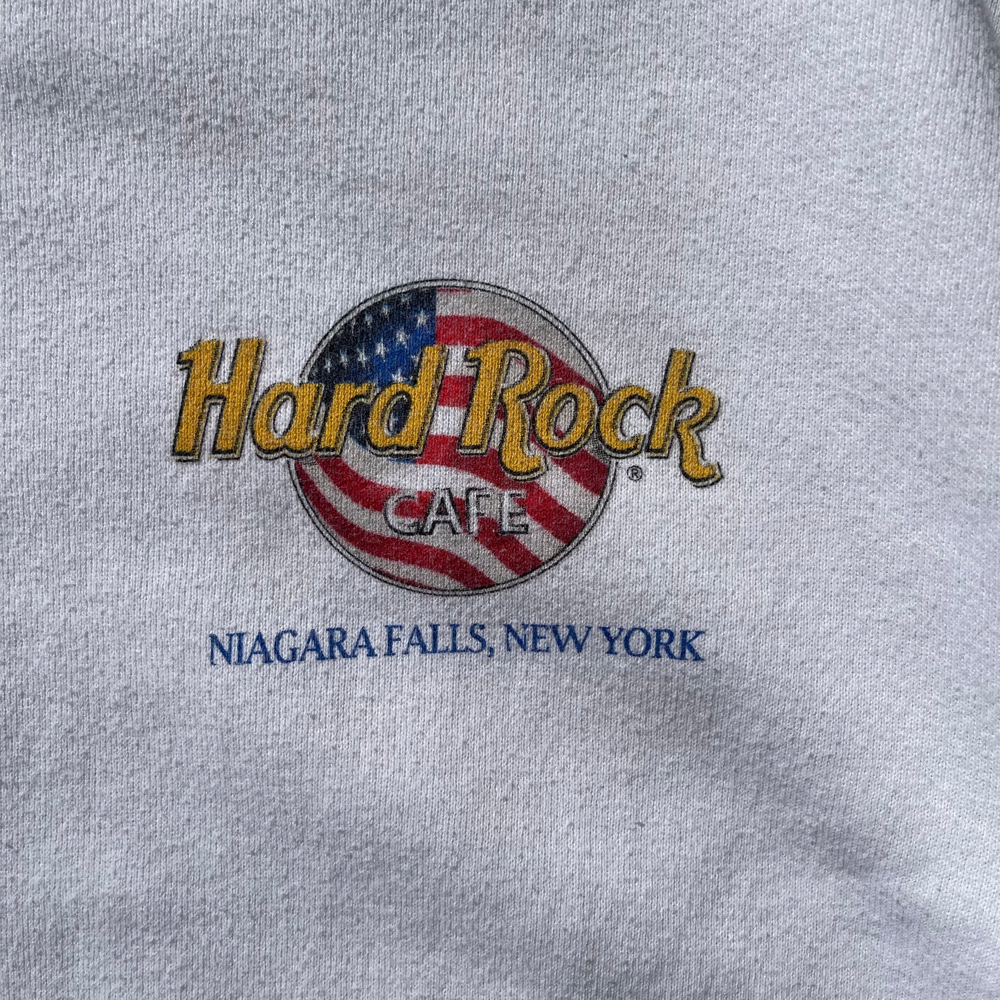 (XL) 90s Hard Rock Cafe Niagara Falls, NY Guitar Graphic Crewneck