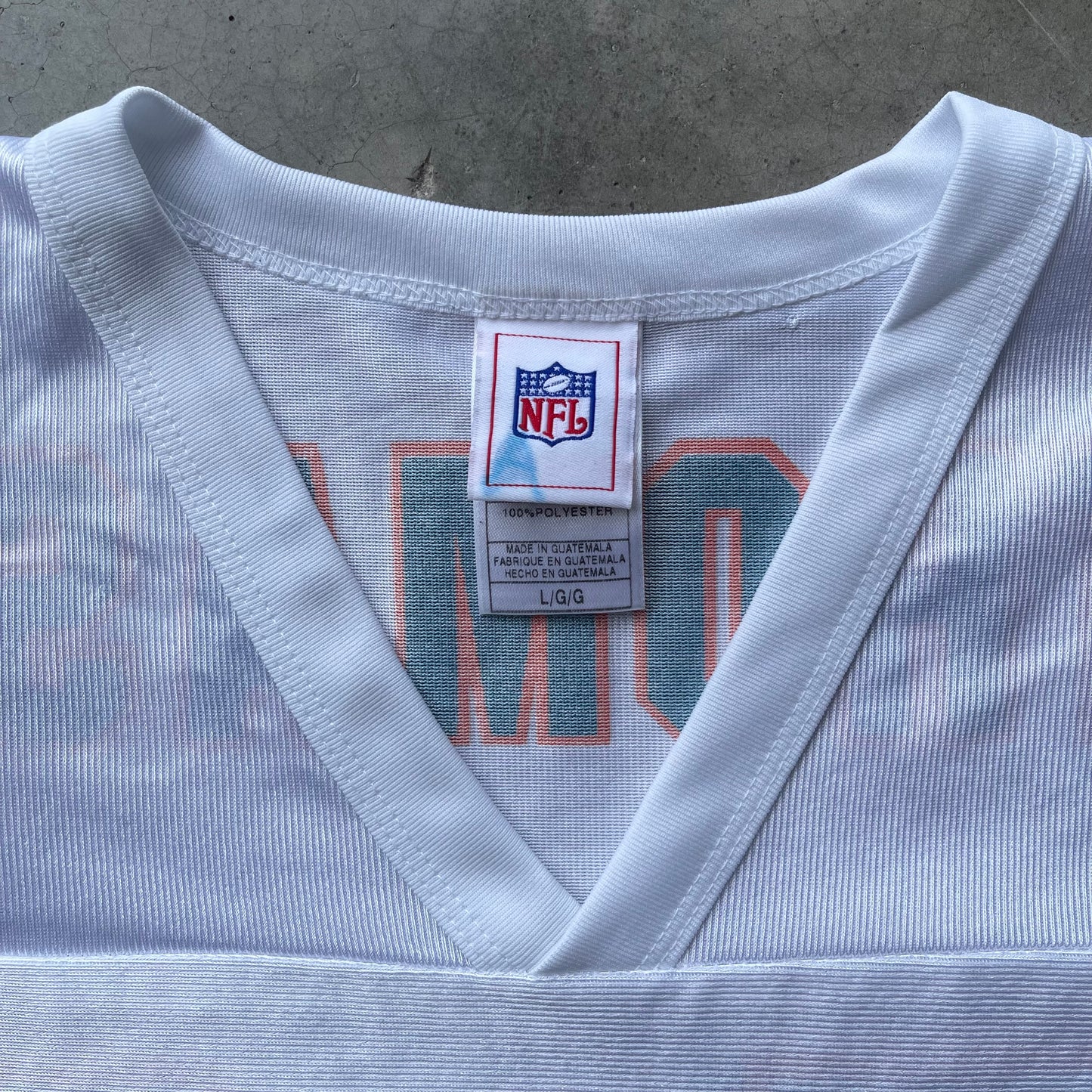 (L) 00s Miami Dolphins Zach Thomas Football Jersey