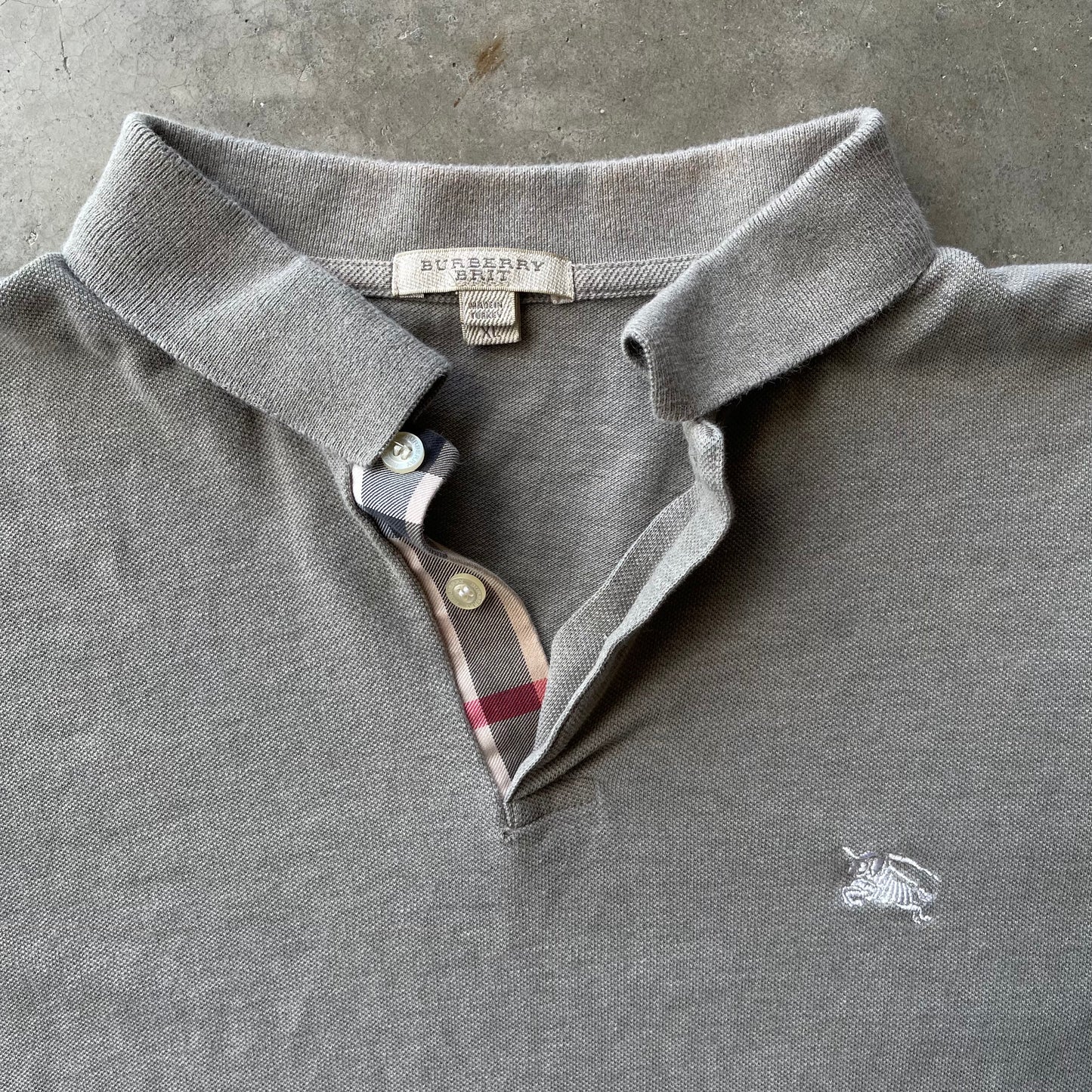 (S/M) Burberry Brit Beige Polo