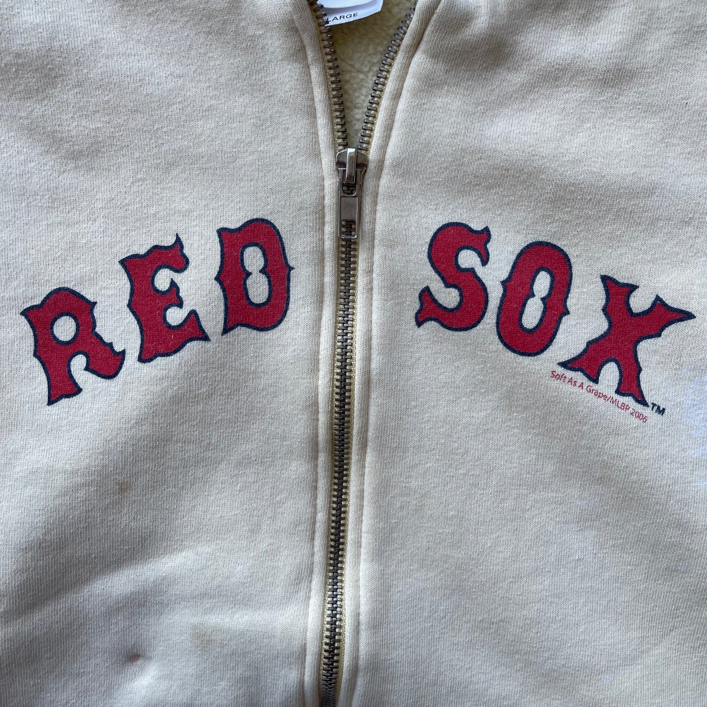 (S/M) ‘06 Boston Red Sox Full Zip Up Hoodie
