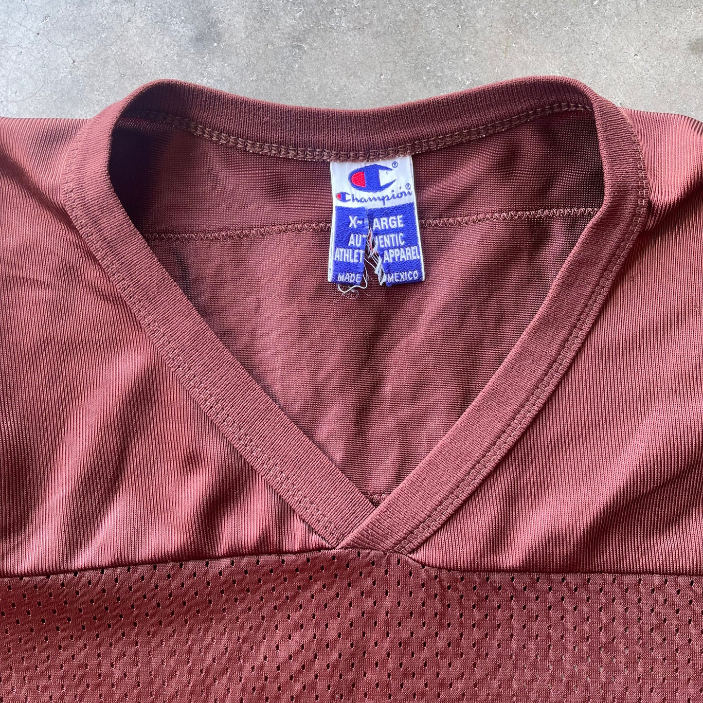 (XL) 00s Cleveland Browns Colorway Cropped Champion Football Jersey