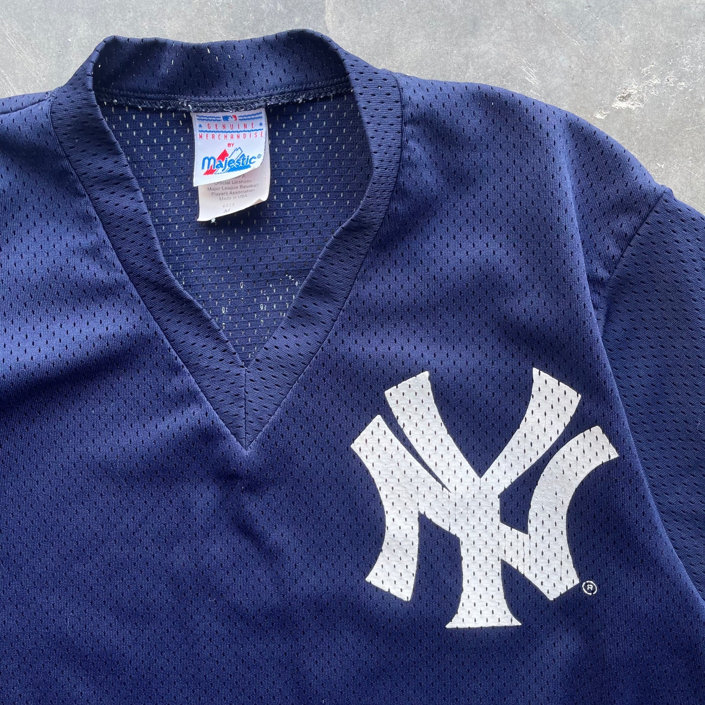 (L) 90s New York Yankees 'Tino Martinez' Mesh Jersey