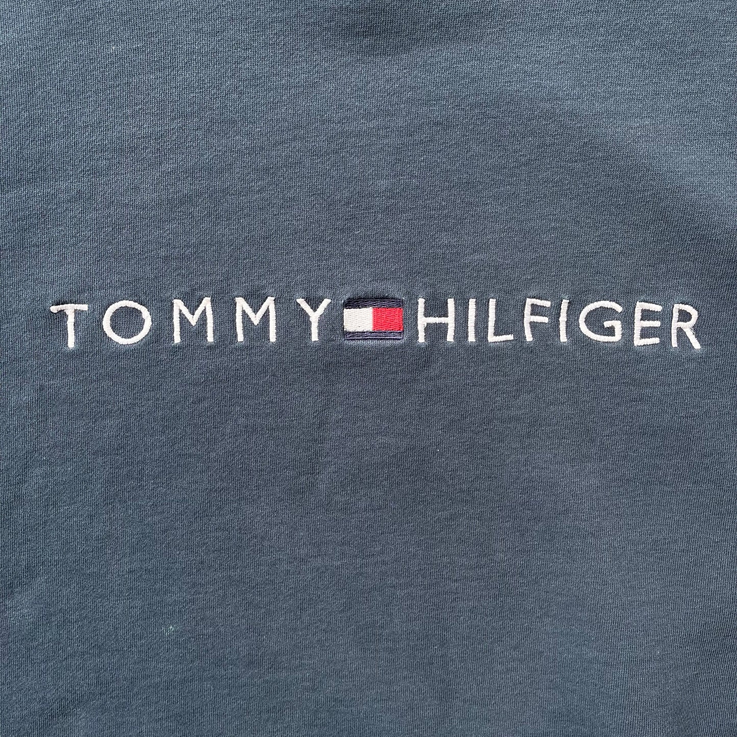 (L/XL) 90s Tommy Hilfiger Embroidered Crewneck