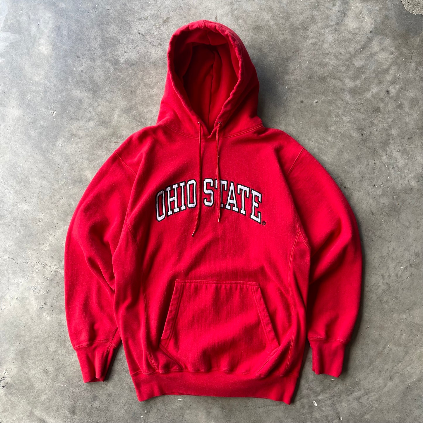 (M) Ohio State Embroidered Hoodie