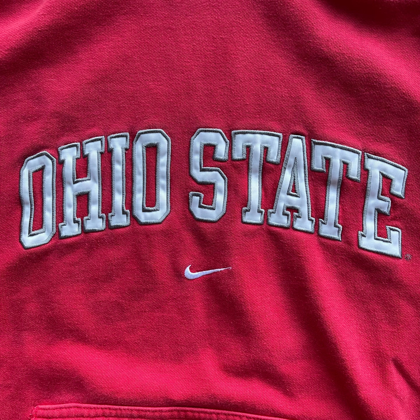 (2XL) 90s Ohio State Nike Center Swoosh Hoodie