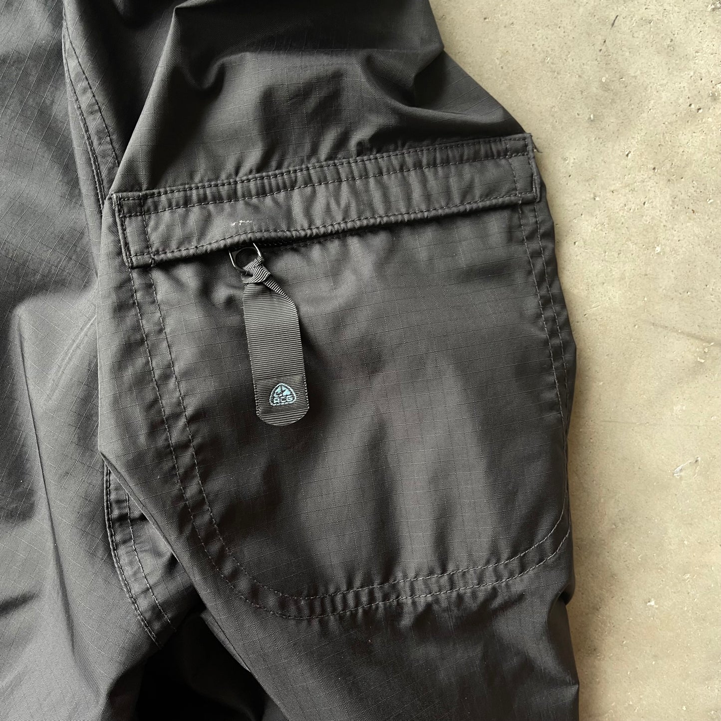 (L/XL) 00s Nike ACG Black Windbreaker Jacket