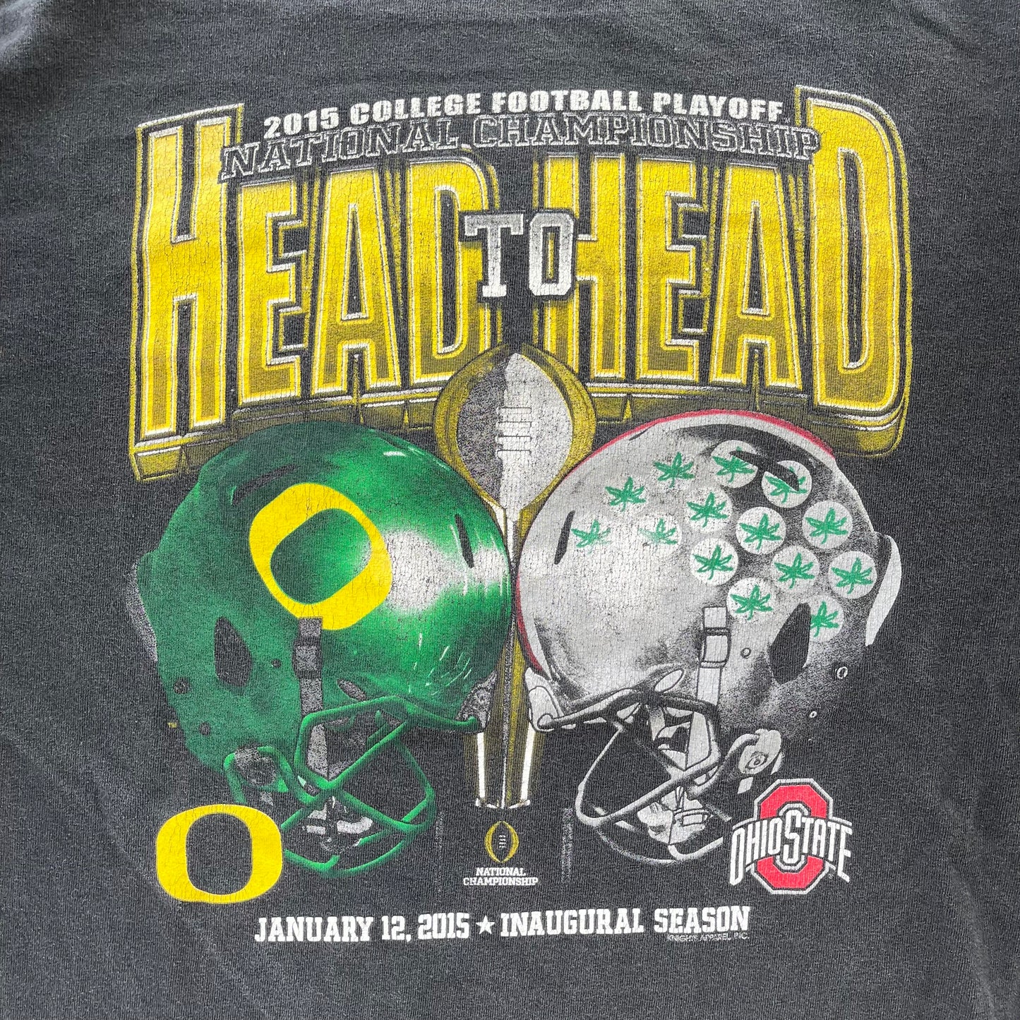 (M/L) 2015 Oregon vs Ohio State Long Sleeve Tee