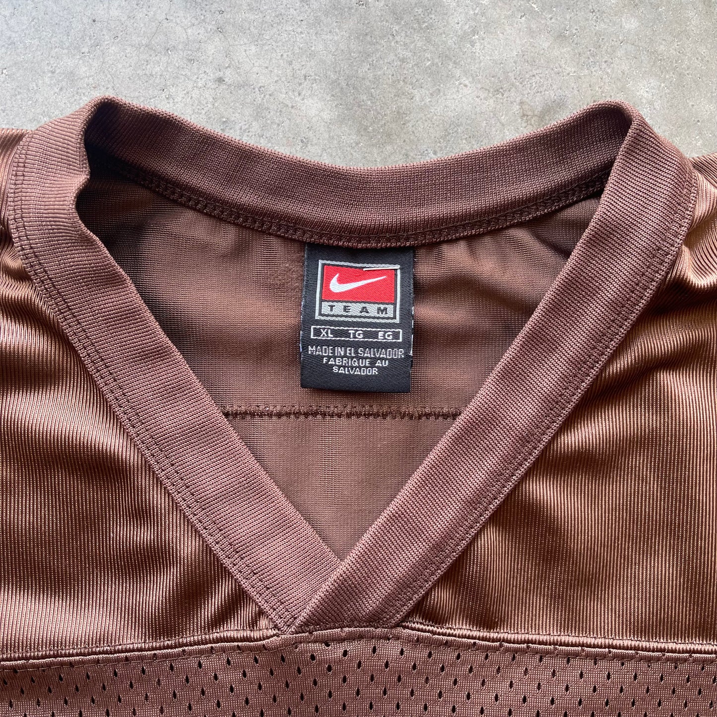 (XL) 00s Cleveland Browns "Midwest Express" Graphic Nike Football Jersey