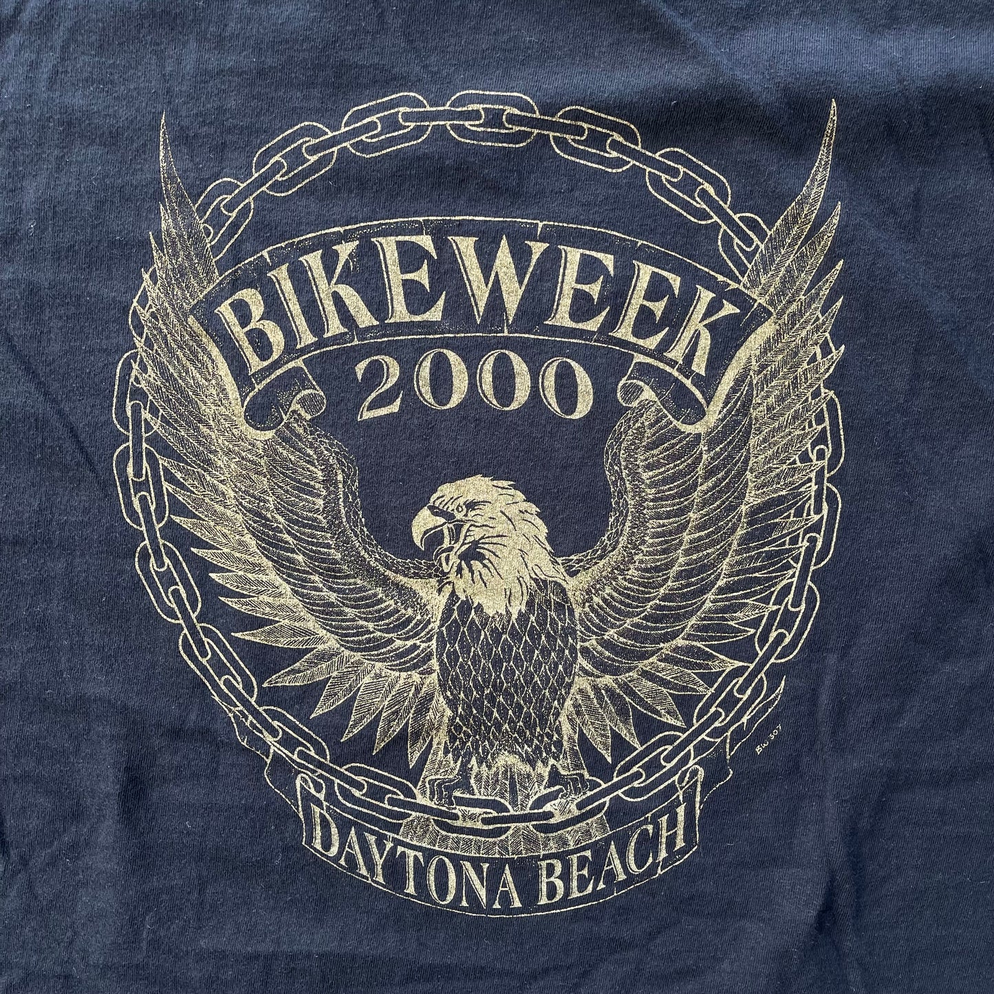 (2XL) ‘00 Bike Week Daytona Eagle Graphic Tee