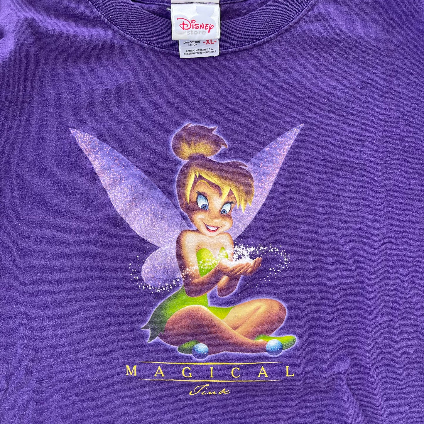 (L) 00s Disney Tinkerbell 'Magical' Tee
