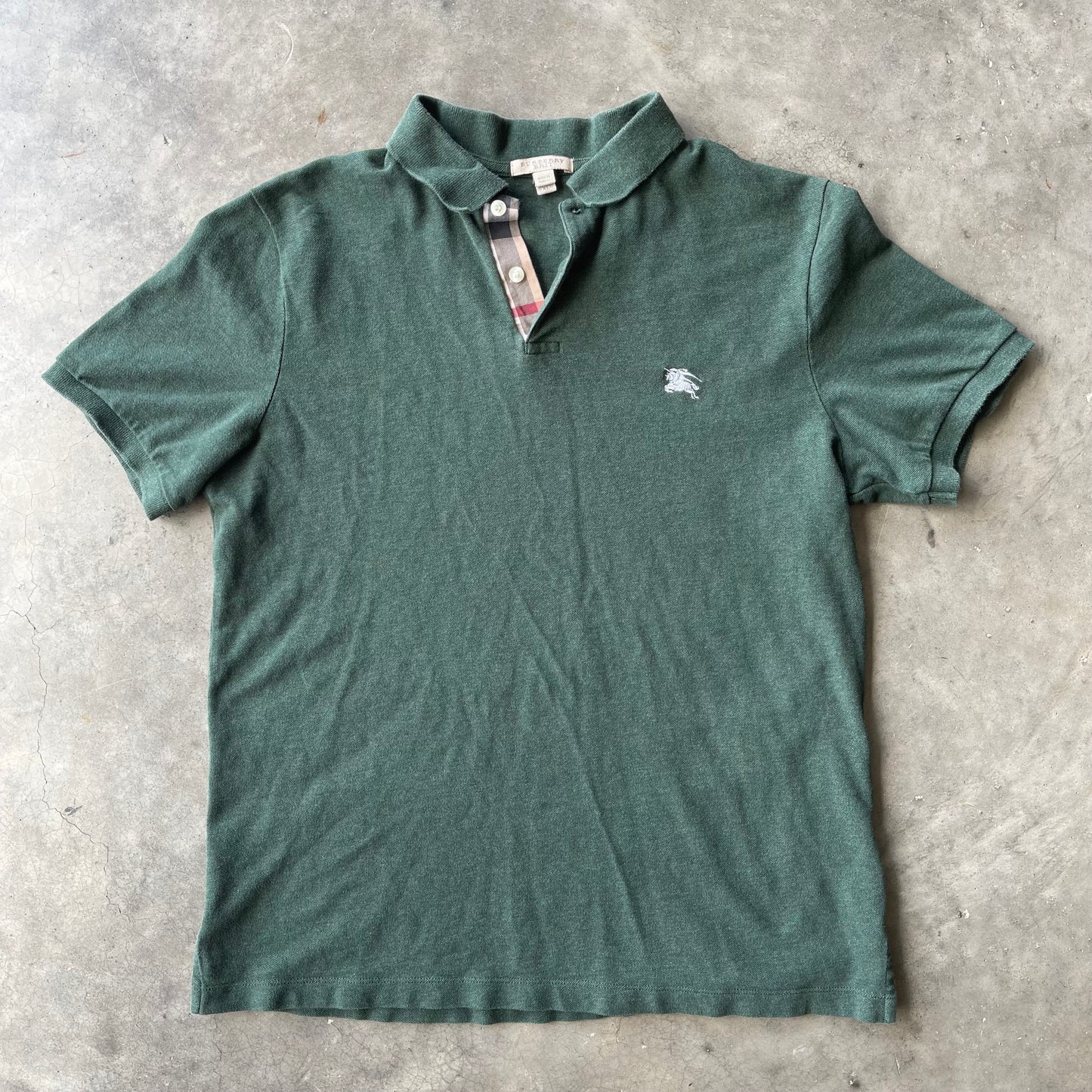(S) Burberry Brit Green Polo