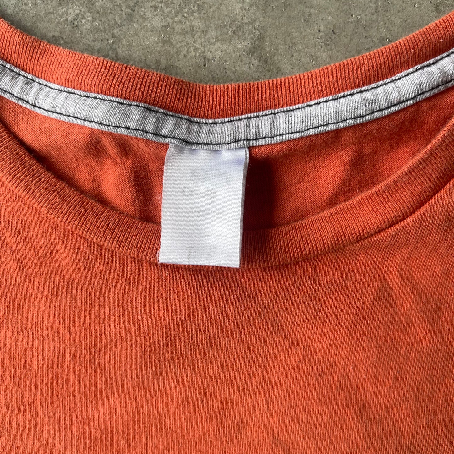 (Women's S/M) Harley Davidson Orange Graphic Tee