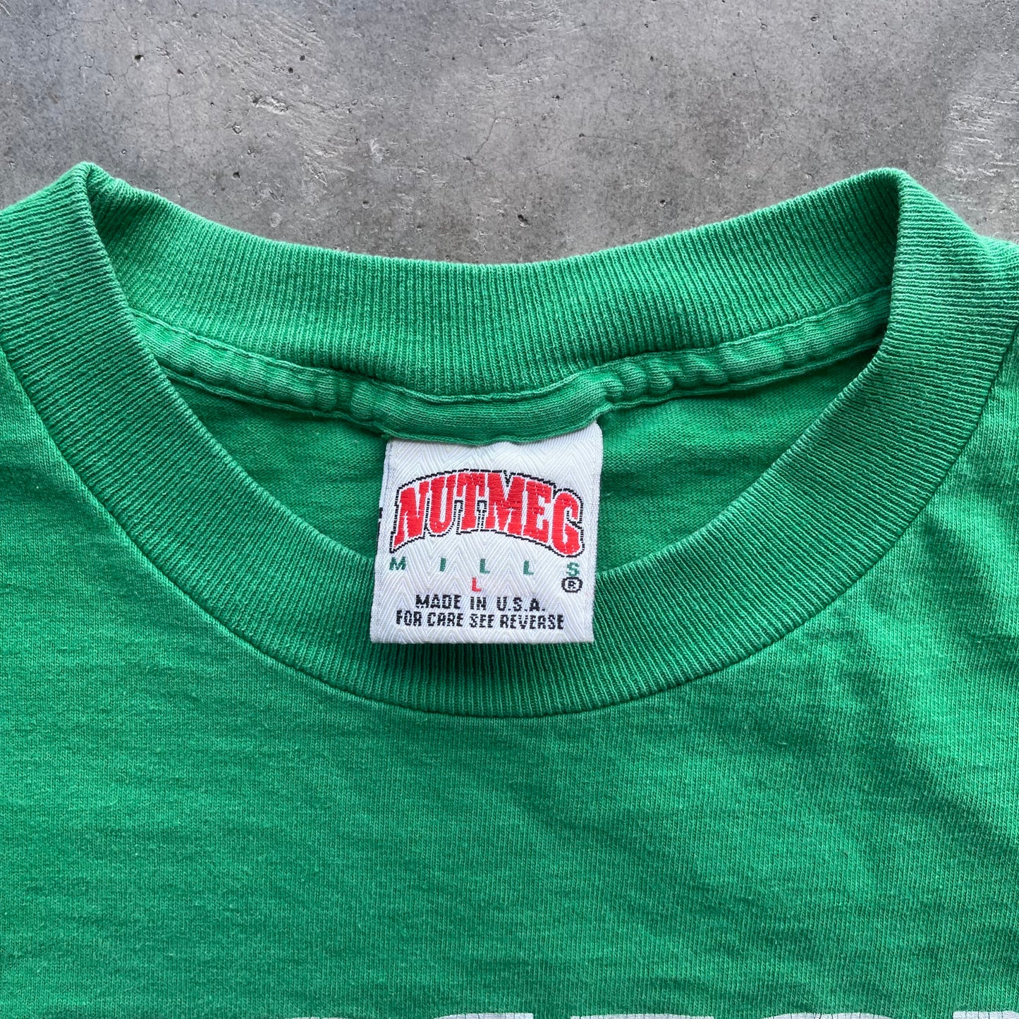 (S) 90s Boston Celtics Nutmeg Graphic Tee