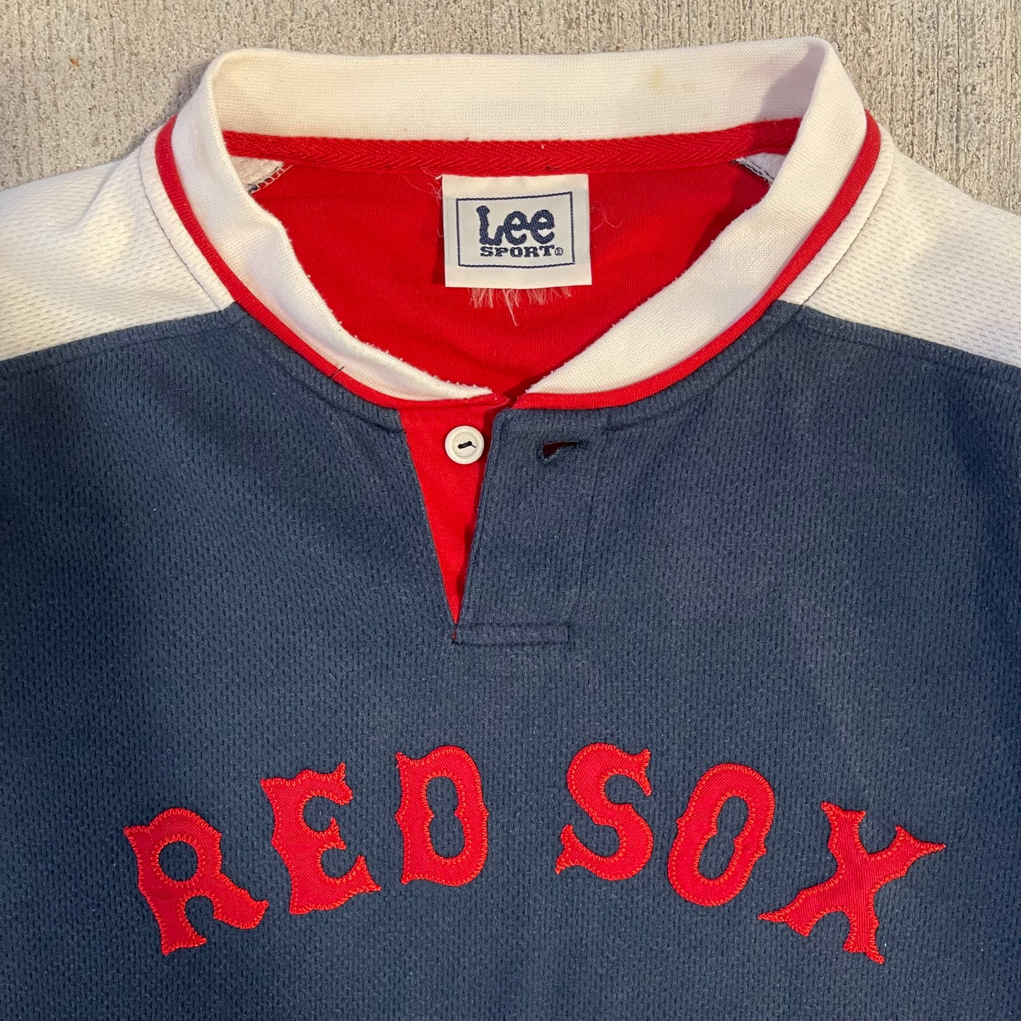 (M/L) 00s Boston Red Sox Henley Tee