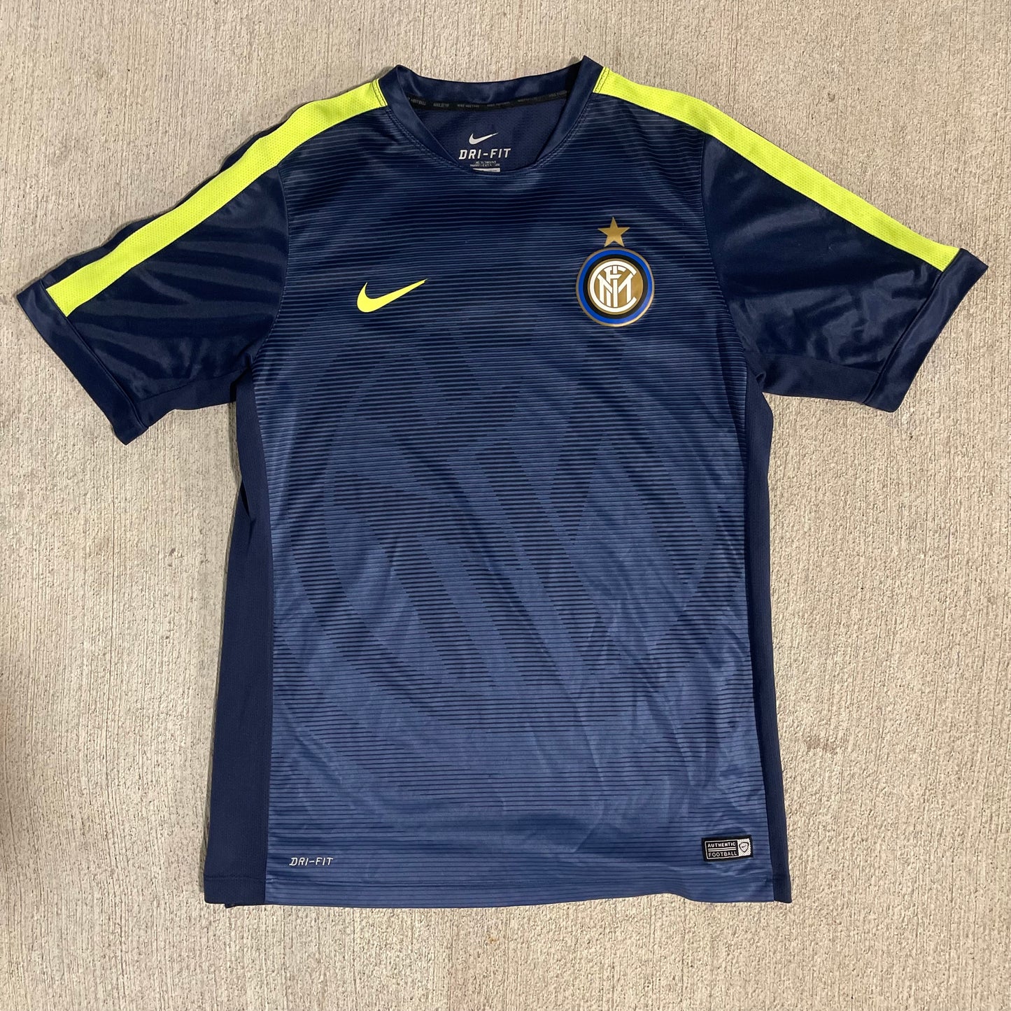 (L) 2014-15 Inter Milan Nike Soccer Training Jersey