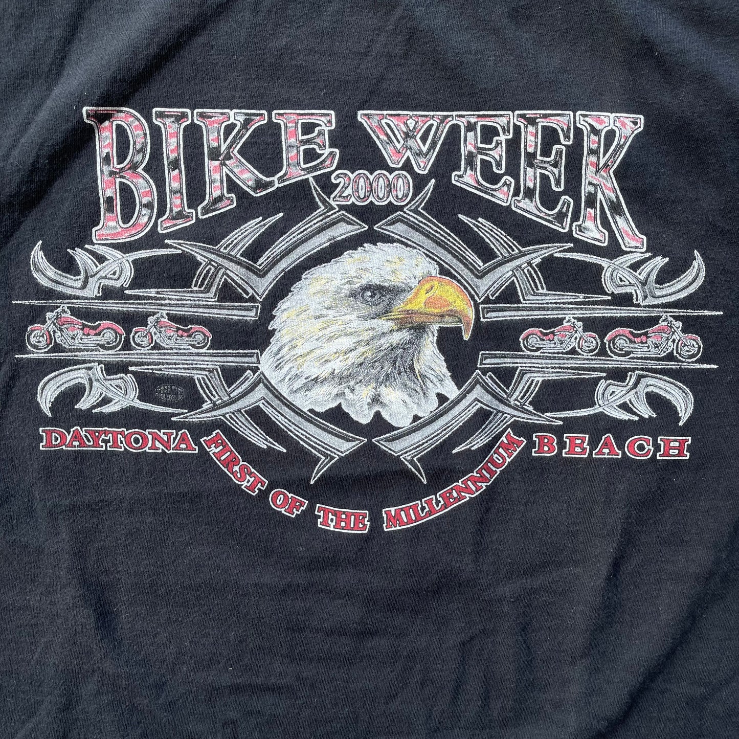 (2XL) ‘00 Bike Week Daytona Eagle Graphic Tee