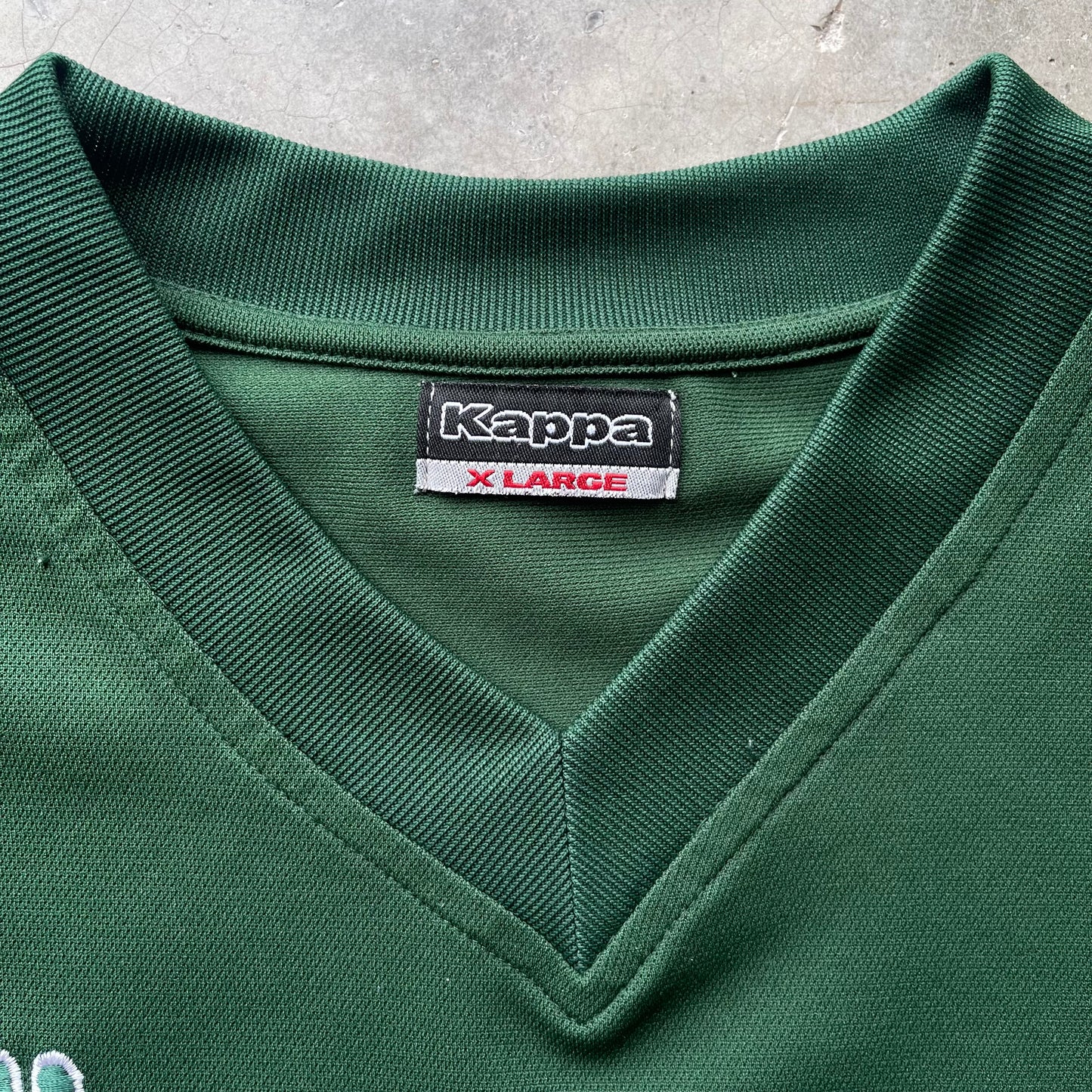 (L) Vintage Kappa Embroidered Logo Tee