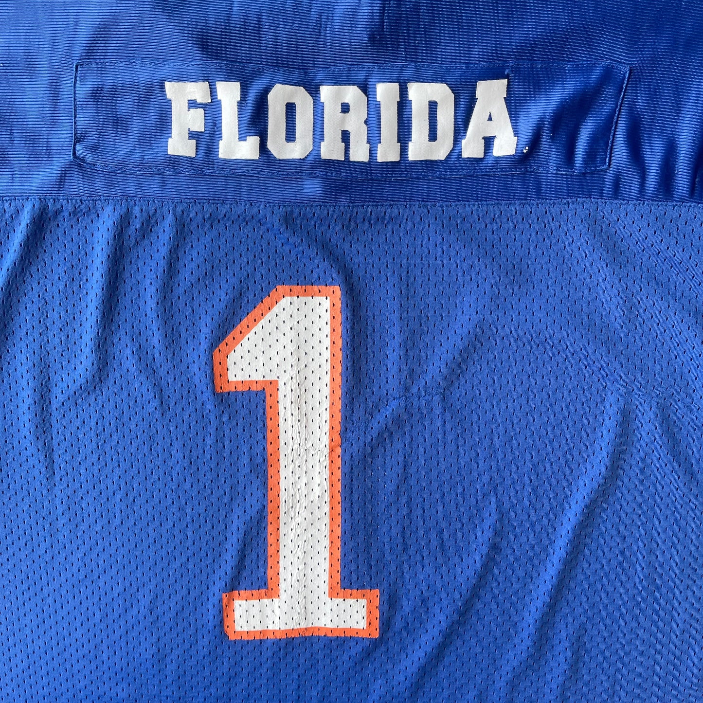 (L) 00s University of Florida Gators Mesh Football Jersey