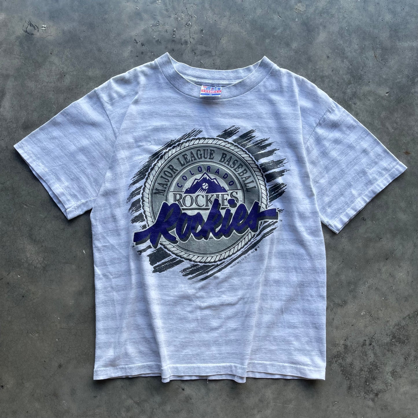 (S) 1991 Colorado Rockies MLB Graphic Tee