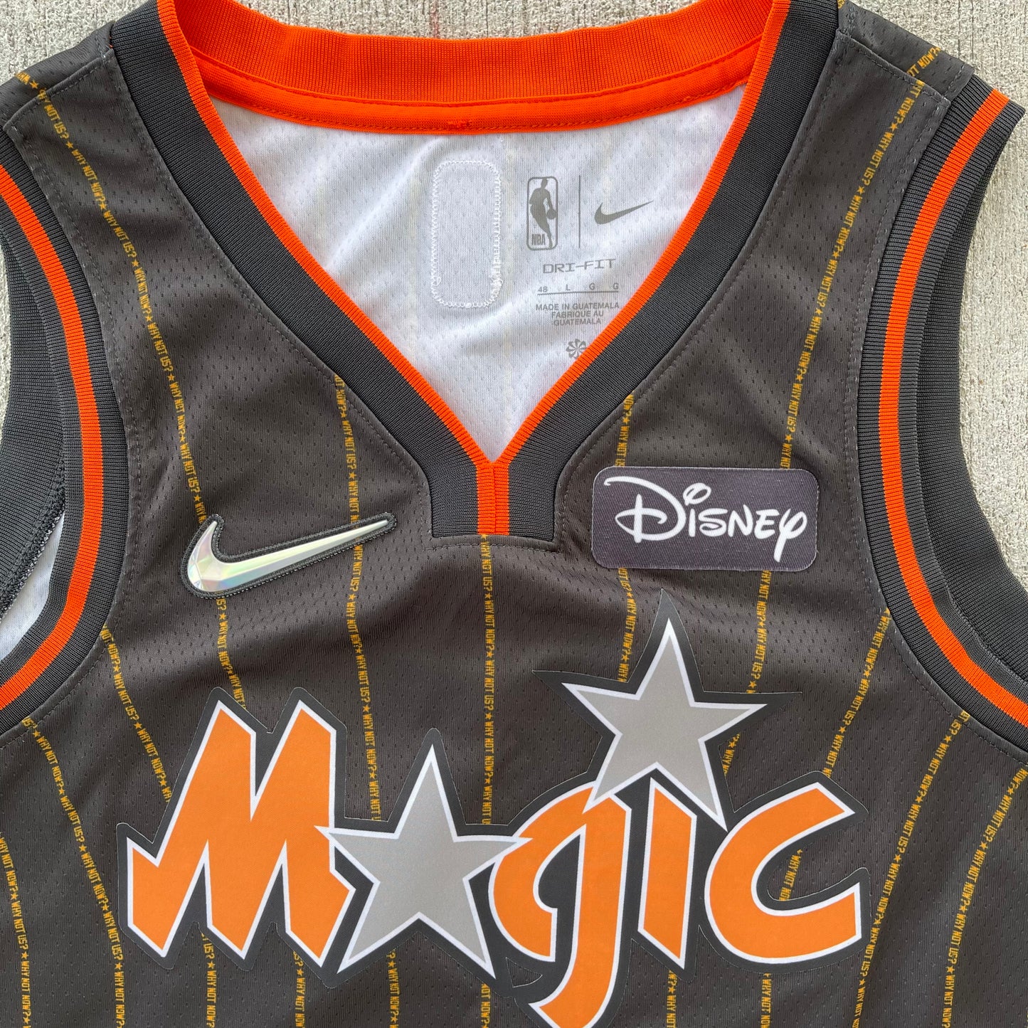 (L) 2021-22 Orlando Magic Markelle Fultz 'City Edition' Basketball Jersey