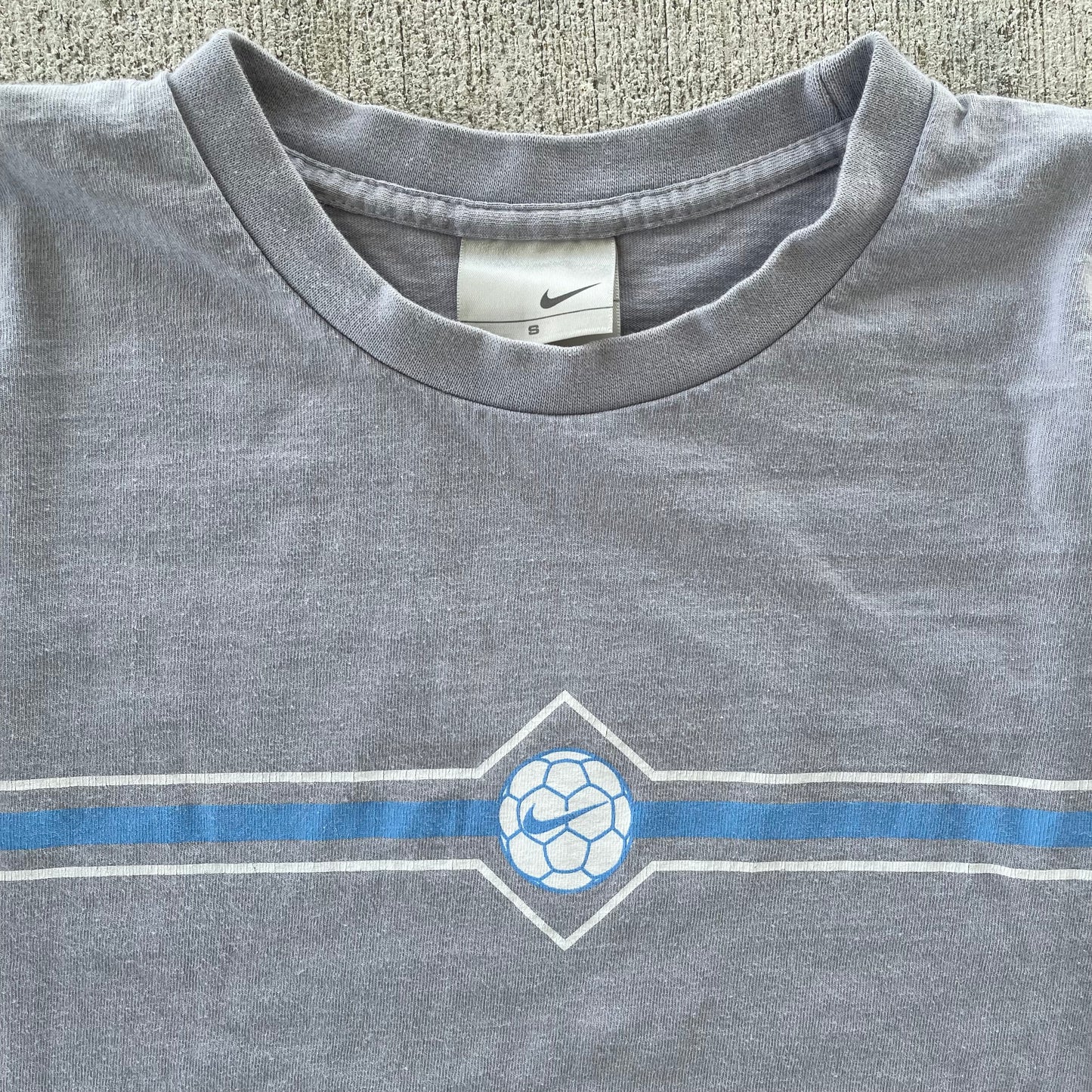 (S) 00s Nike Soccer Long Sleeve Tee