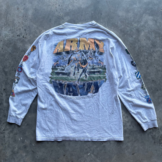 (M) '01 Army vs Navy Graphic Long Sleeve
