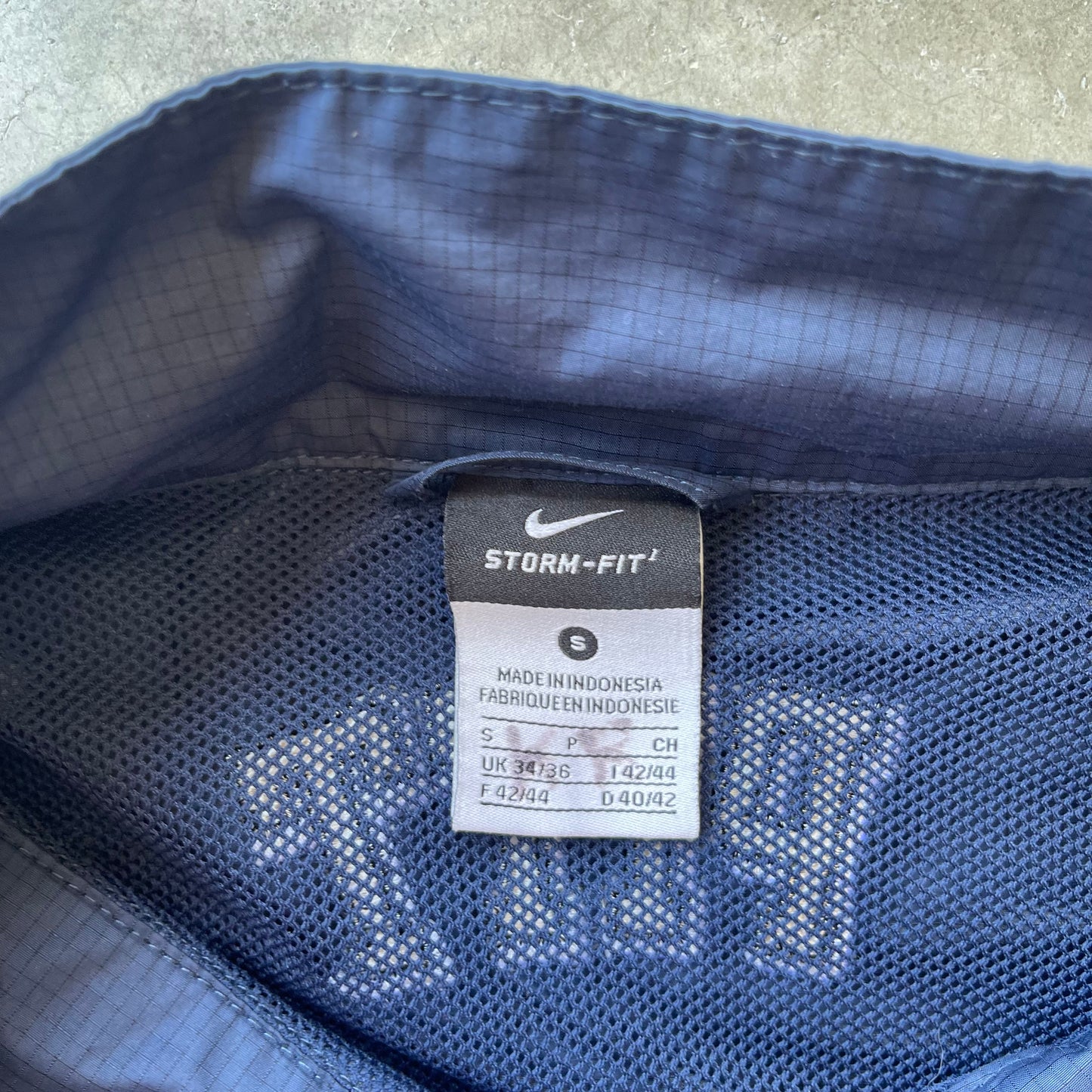 (L/XL) Nike University of Pittsburgh Pitt Panthers Windbreaker Full Zip Jacket