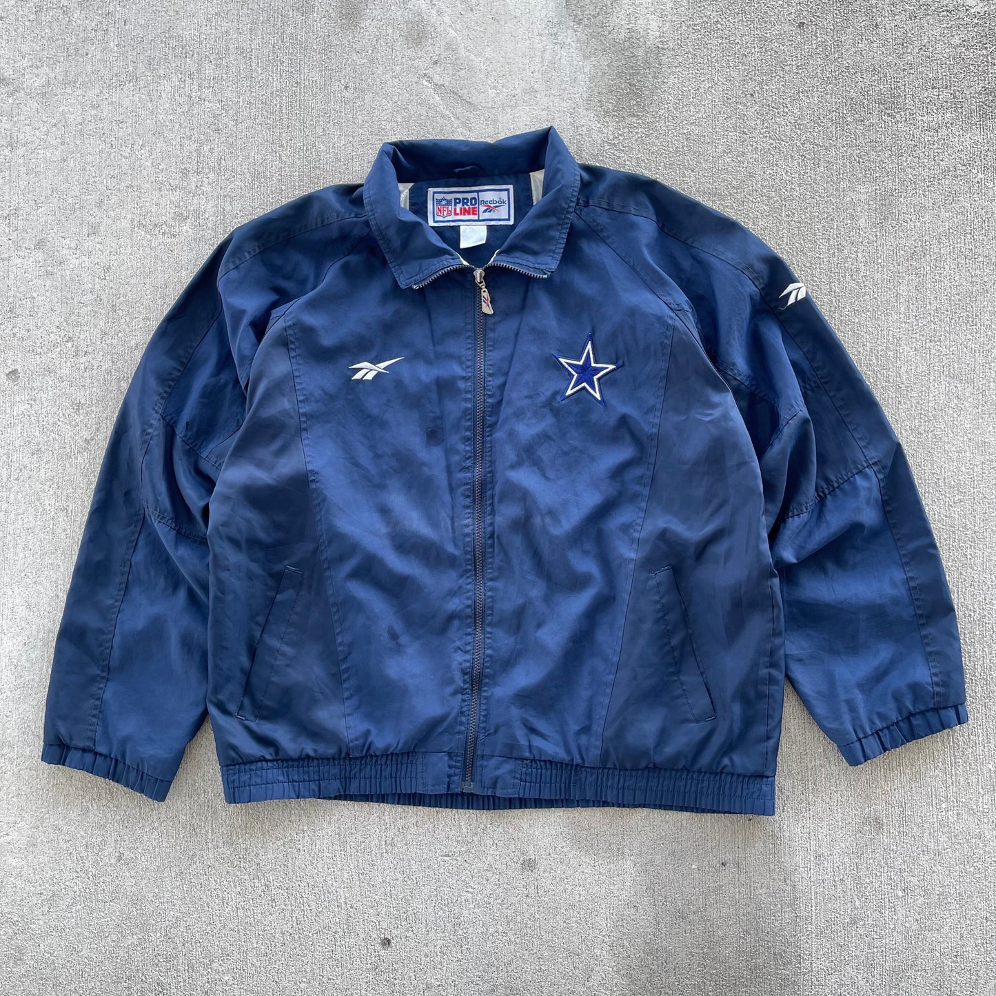 (XL) 90s Dallas Cowboys Windbreaker Jacket