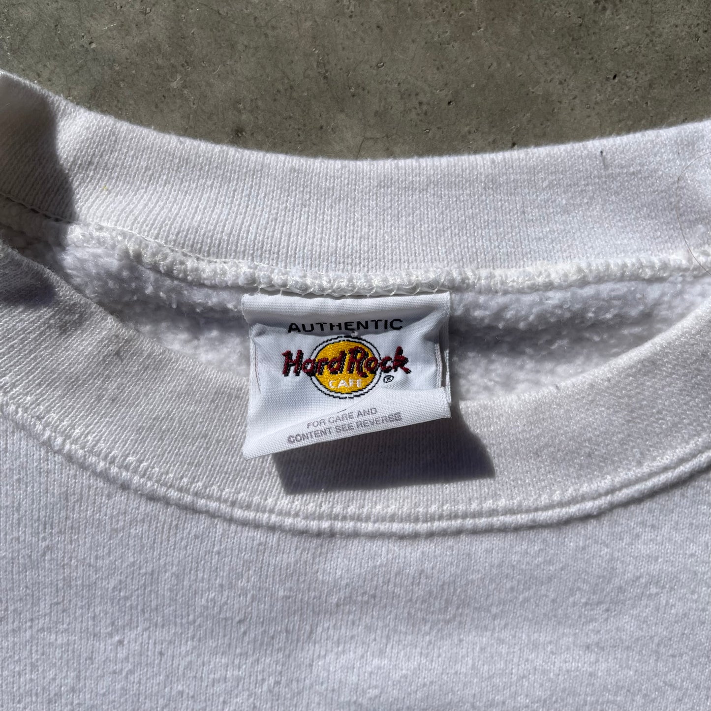 (XL) 90s Hard Rock Cafe Niagara Falls, NY Guitar Graphic Crewneck