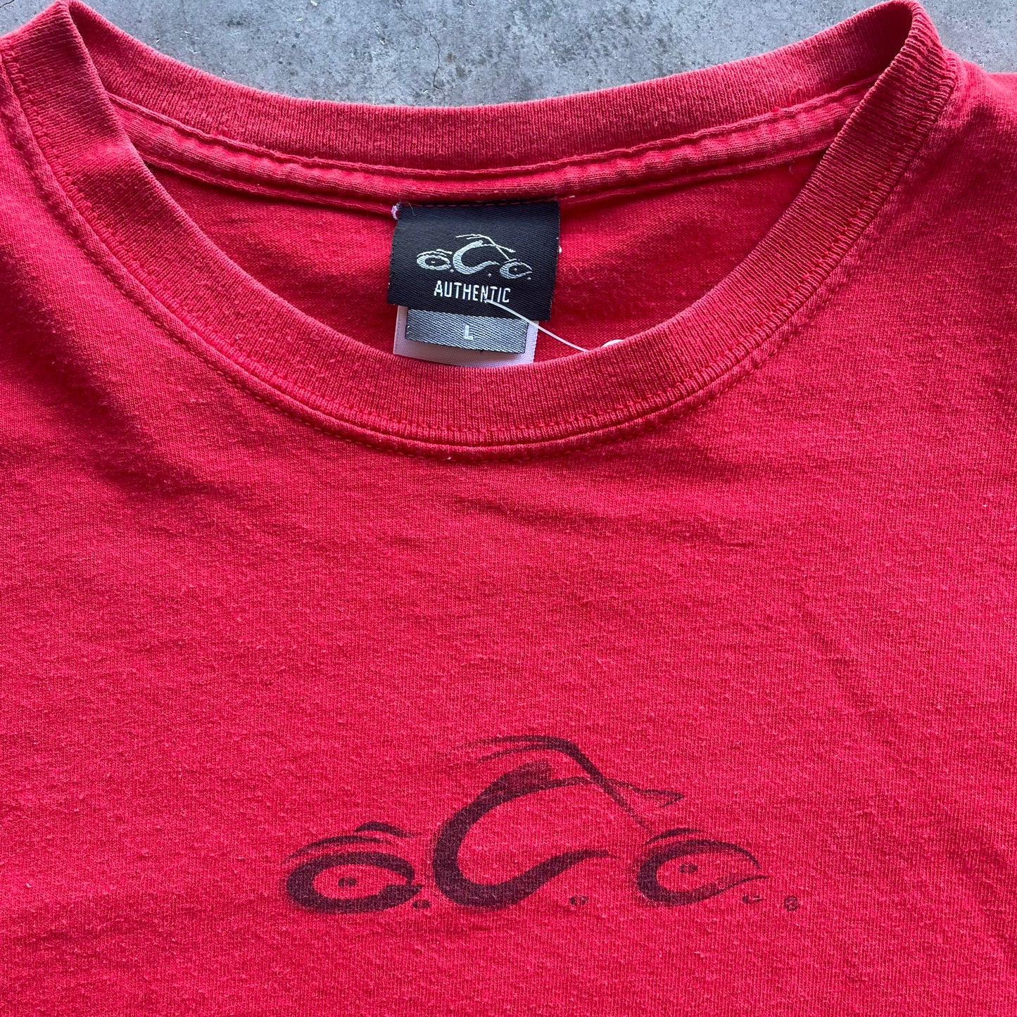 (L) Vintage Orange County Choppers Dagger Tee