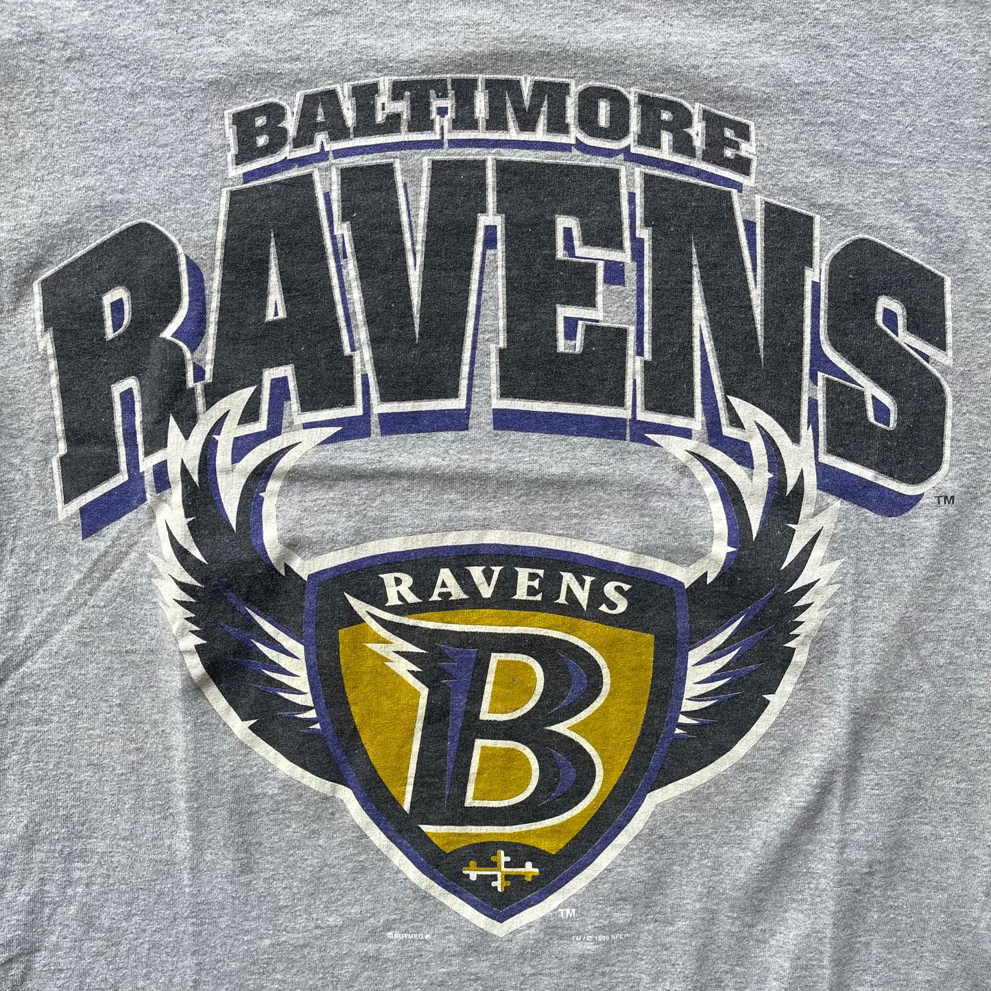 (M) ‘96 Baltimore Ravens NFL Graphic Logo Tee